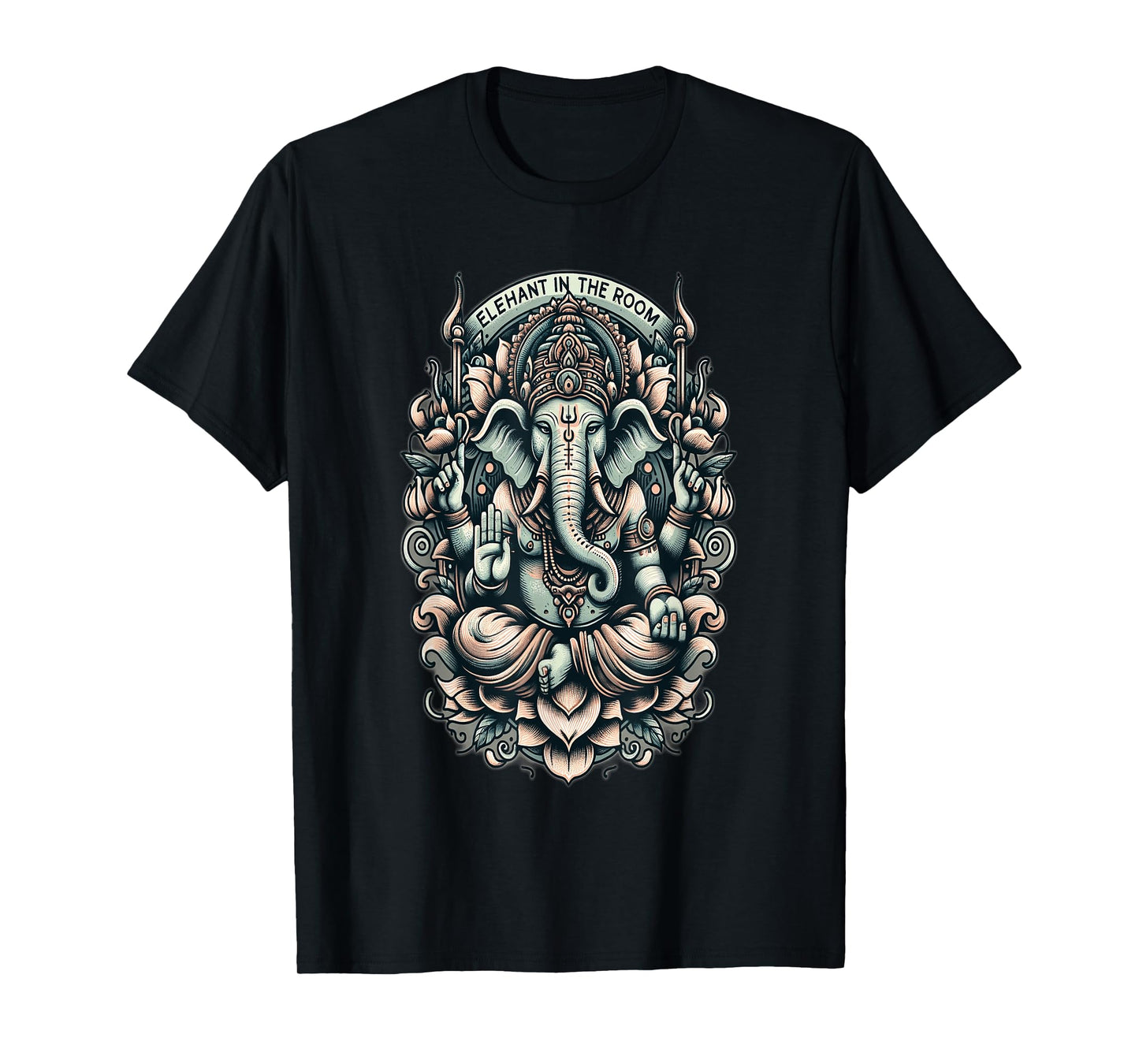Elephant in the Room Ganesha | Spiritual Hindu Ganesh Indian T-Shirt
