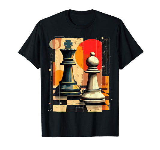 Abstract Chess Artistic T-Shirt