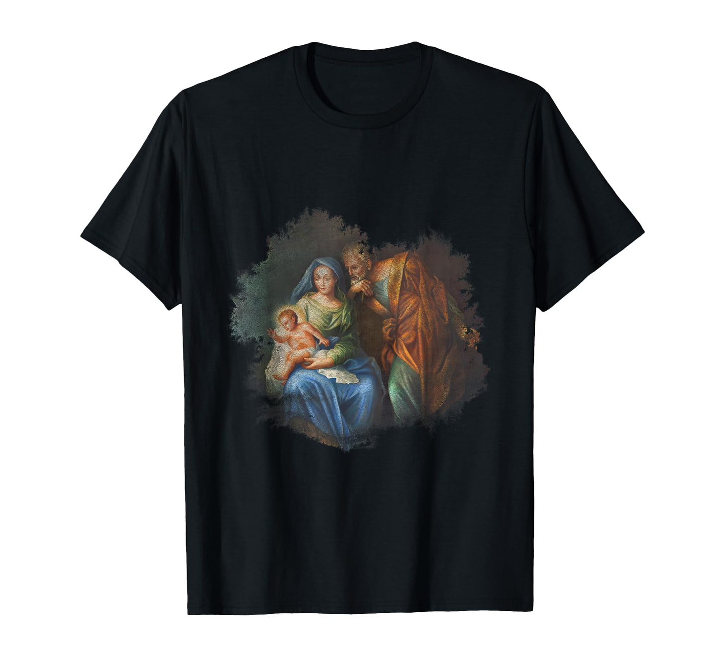 Sacred Family Tee Virgin Mary Joseph Jesus Catholic T-Shirt