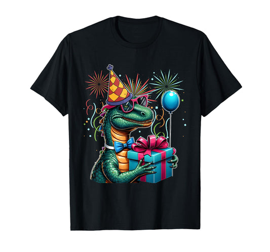 Adult Dinosaur Birthday T Rex Party For Kids Adult Birthday T-Shirt