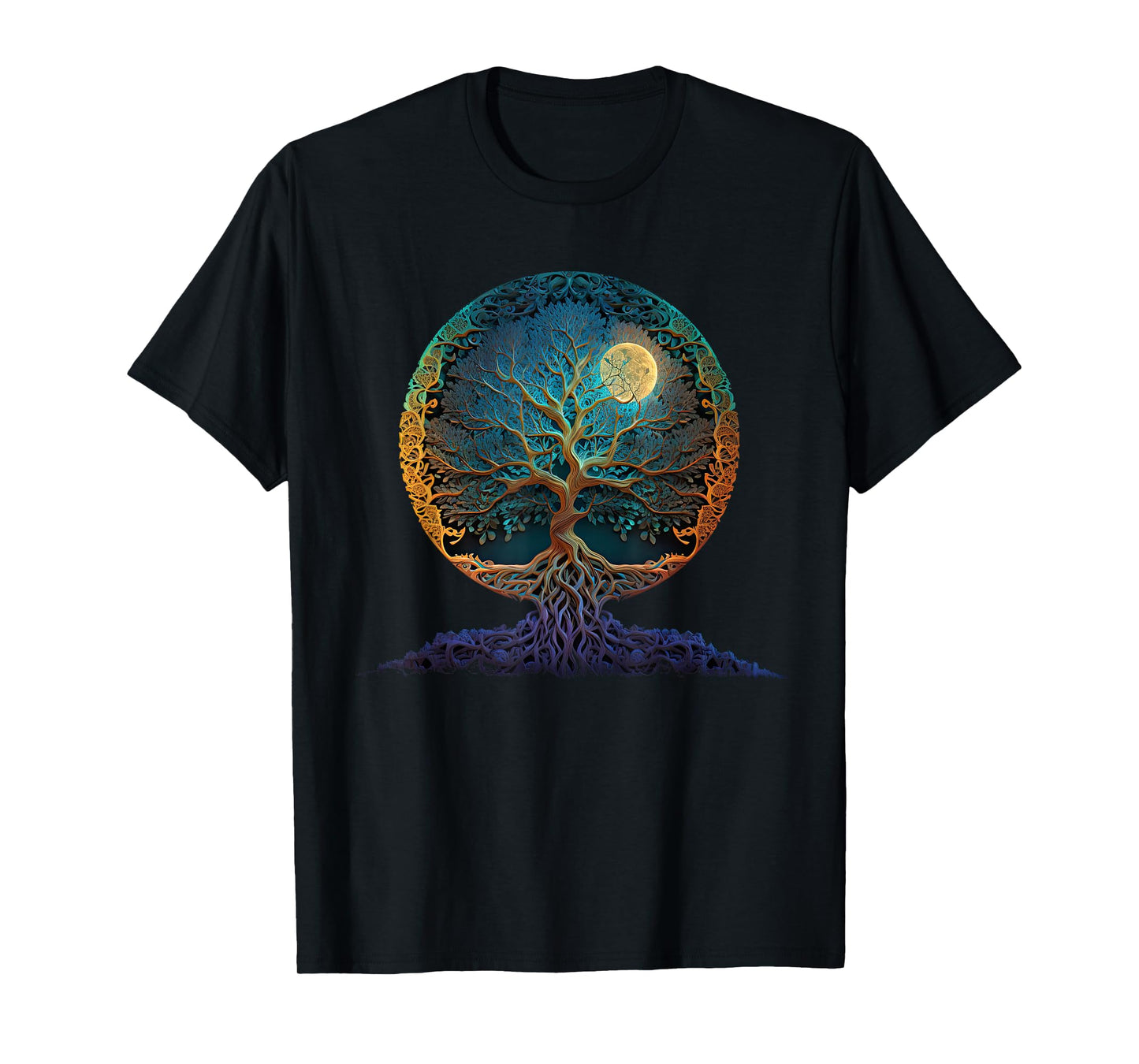 Tree Of Life Yoga Zen Namaste Meditation T-Shirt