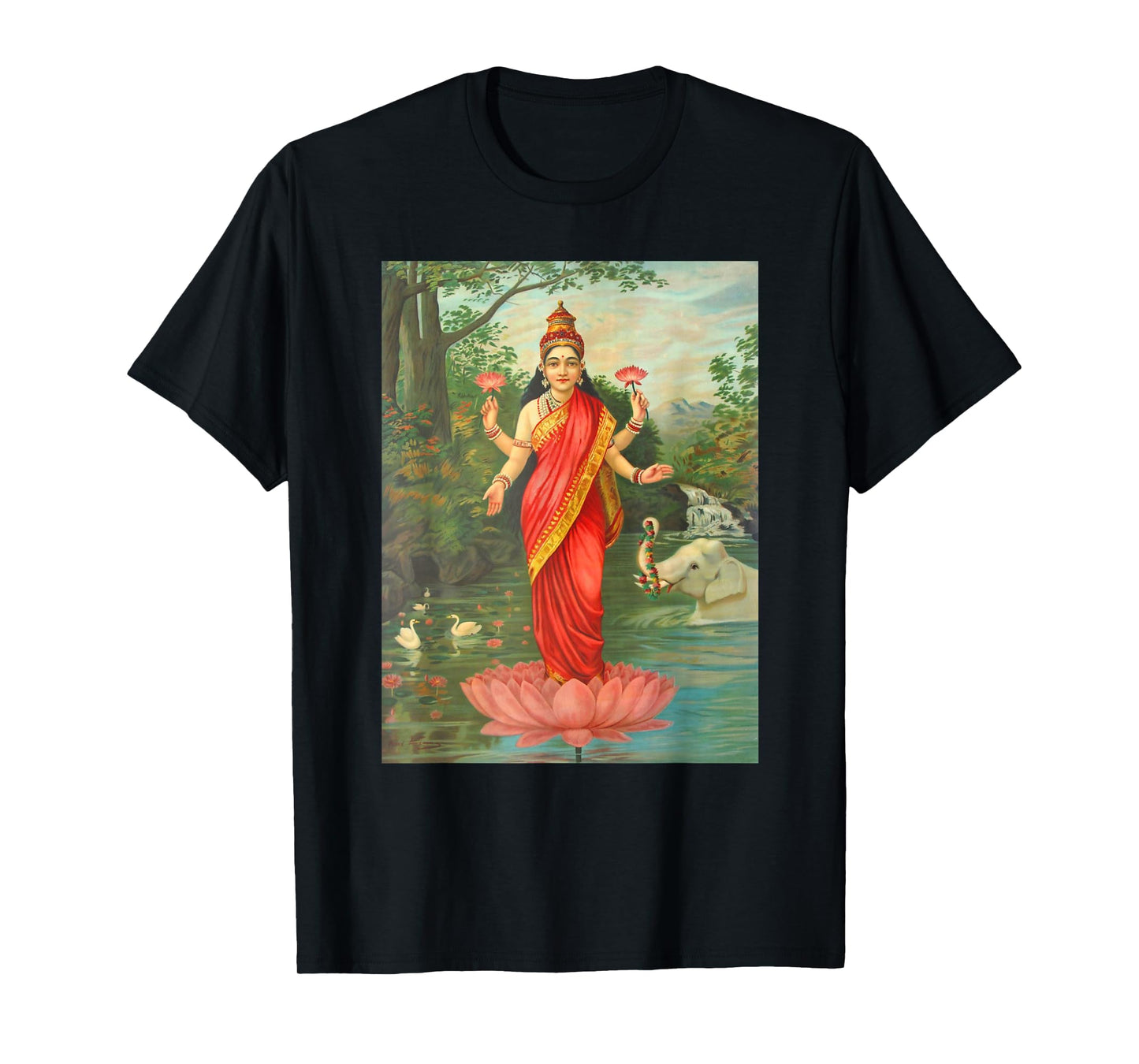 Goddess Lakshmi Painting T-Shirt