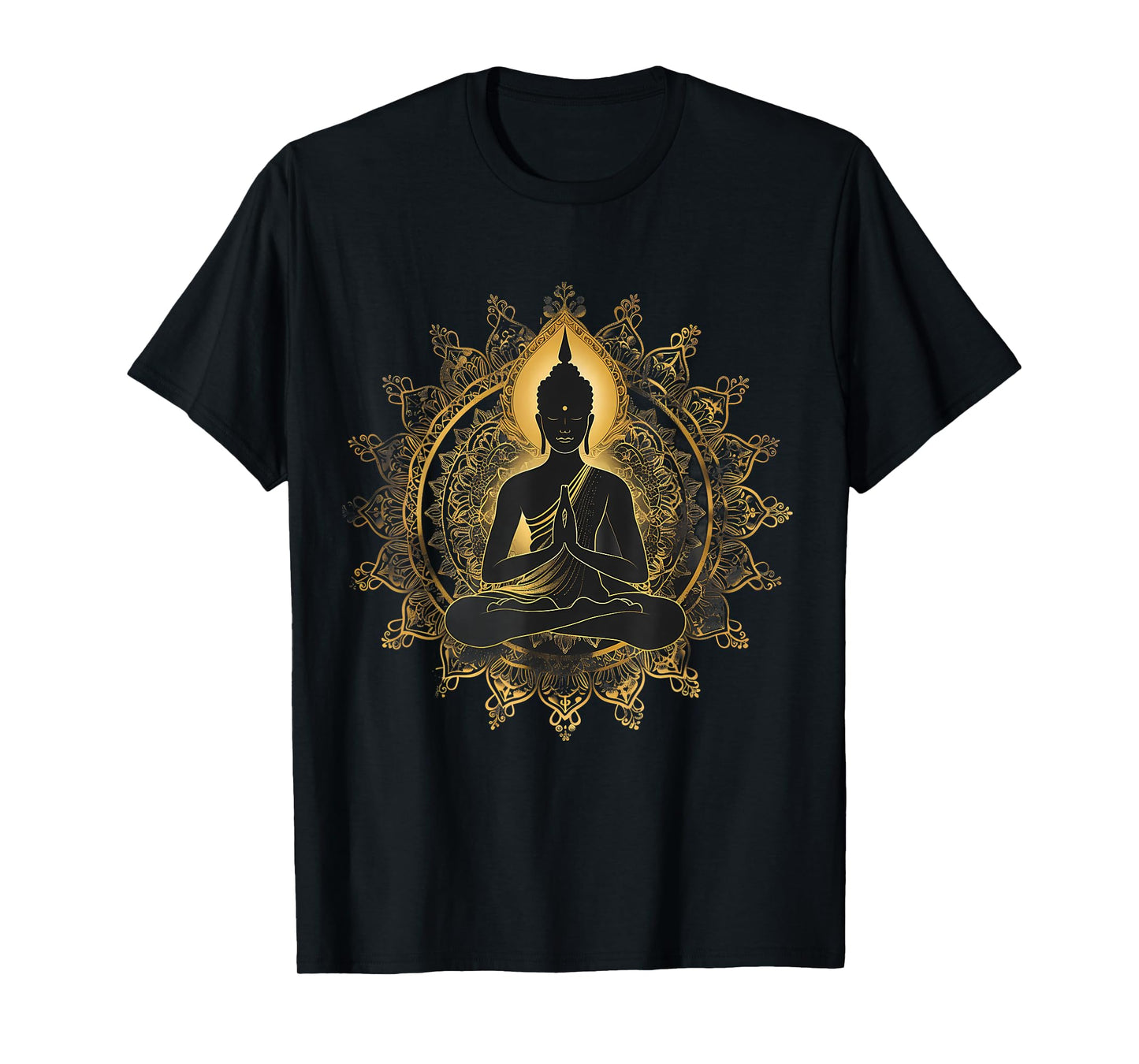 Meditation Zen Buddha Mandala Spiritual Buddhist Hindu T-Shirt