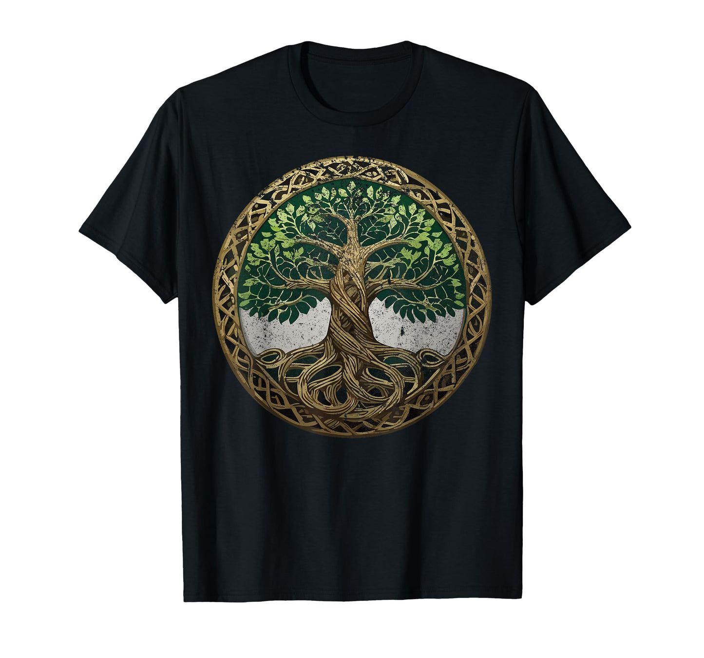 Tree of Life Nordic Viking Celtic Odin Symbol T-Shirt