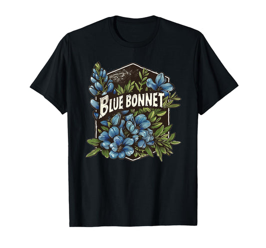 Pretty Bluebonnet Costume for Flower Lovers T-Shirt