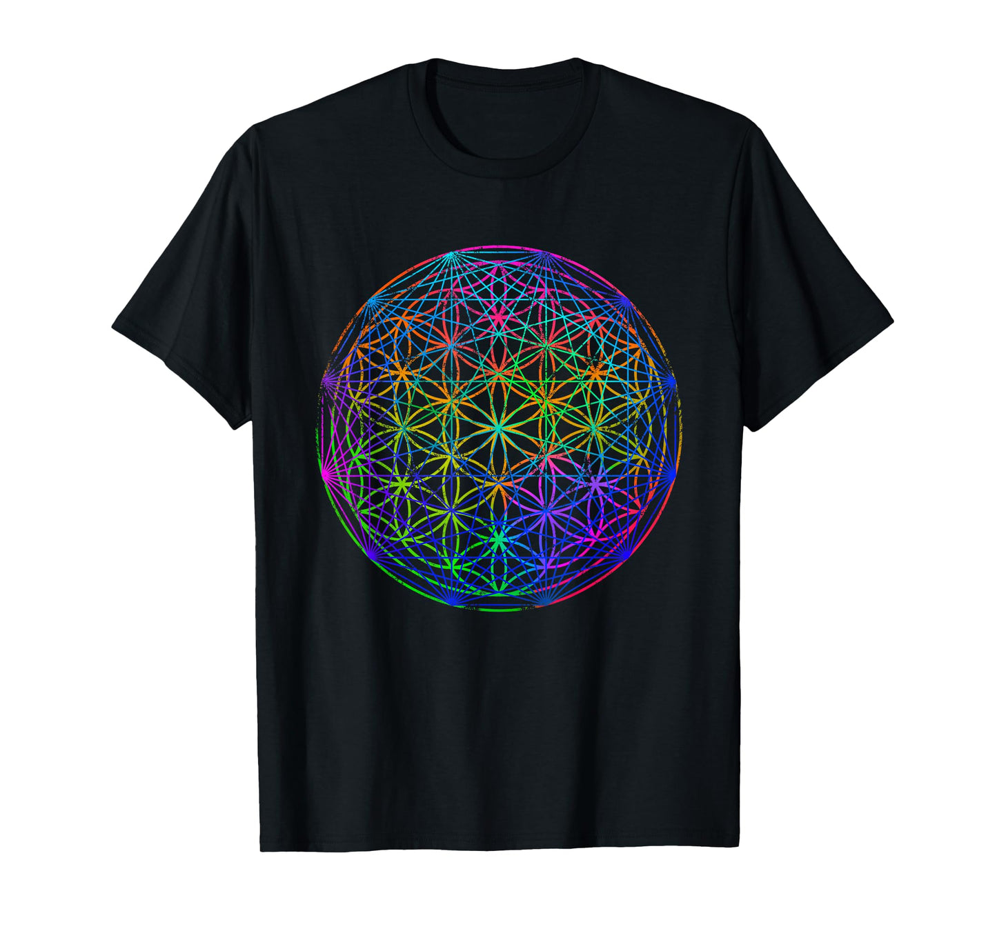 Geometric Chakra - Psychedelic Sacred Geometry T-Shirt T-Shirt