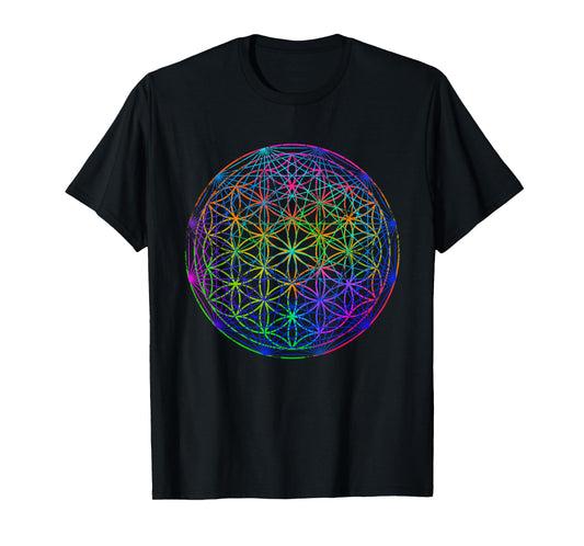 Geometric Chakra - Psychedelic Sacred Geometry T-Shirt T-Shirt