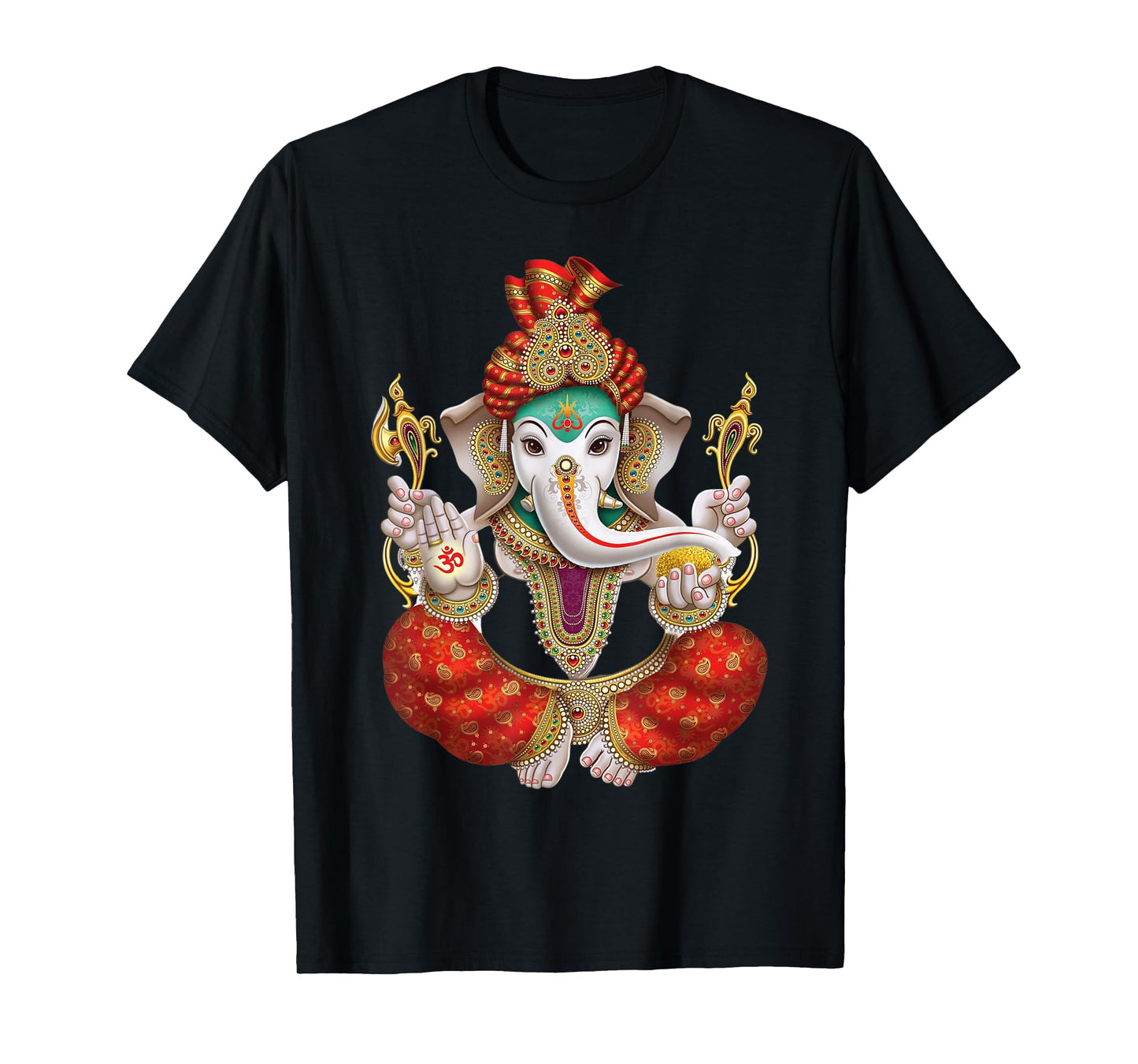 Ganesh Hindu Deity Lord Ganesha T-Shirt Black