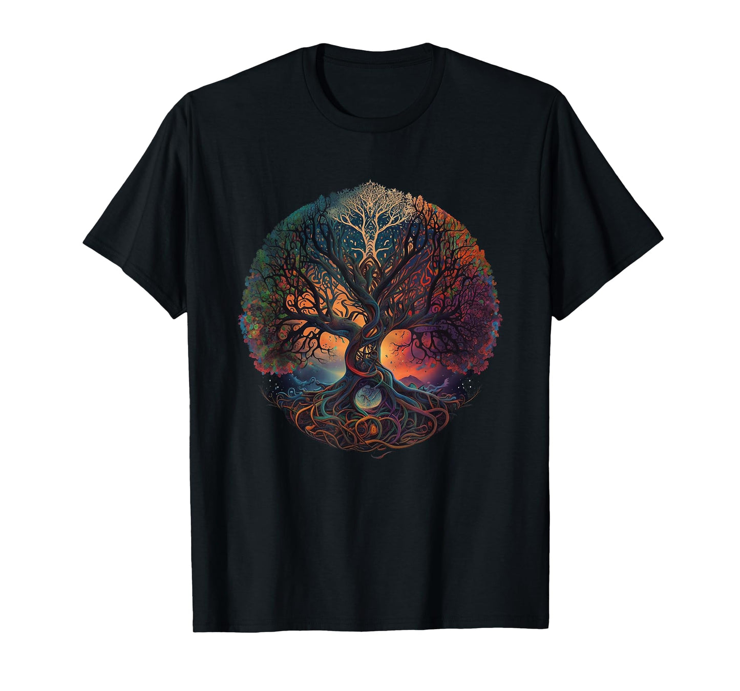Tree Of Life Gift The Tree Of Life Meditation T-Shirt
