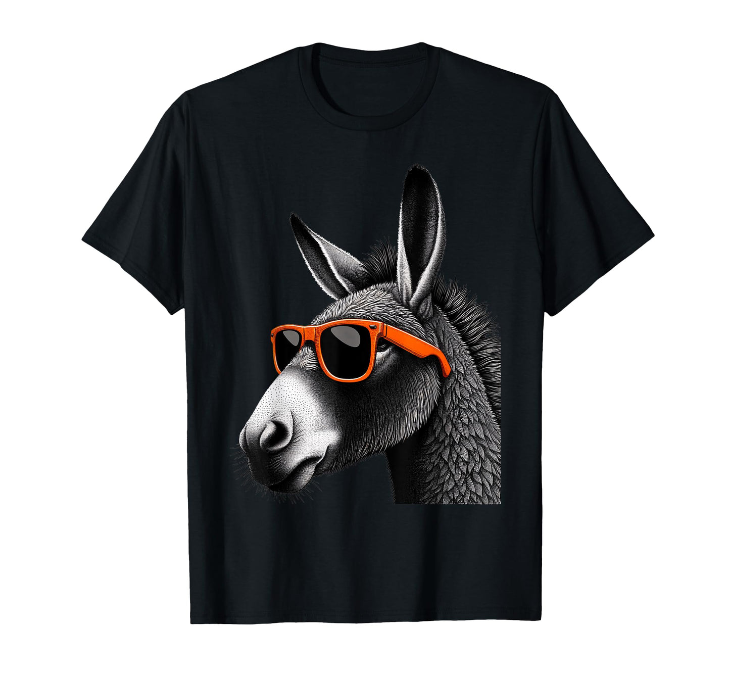 Cool Mule Wearing Sunglasses Graphic Art T-Shirt