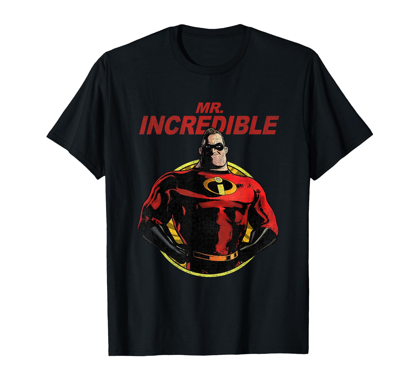 Disney Pixar The Incredibles 2 Mr. Incredible Vintage Dad T-Shirt