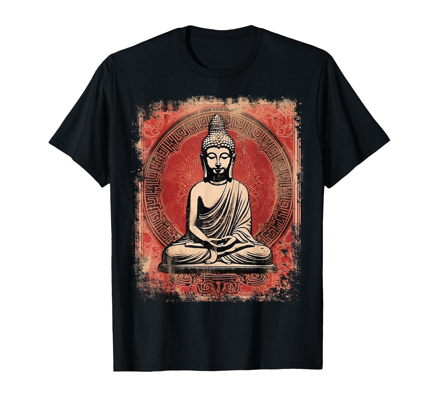 Hip Hop Y2K Vintage Hipster Retro Edgy Streetwear Buddha T-Shirt