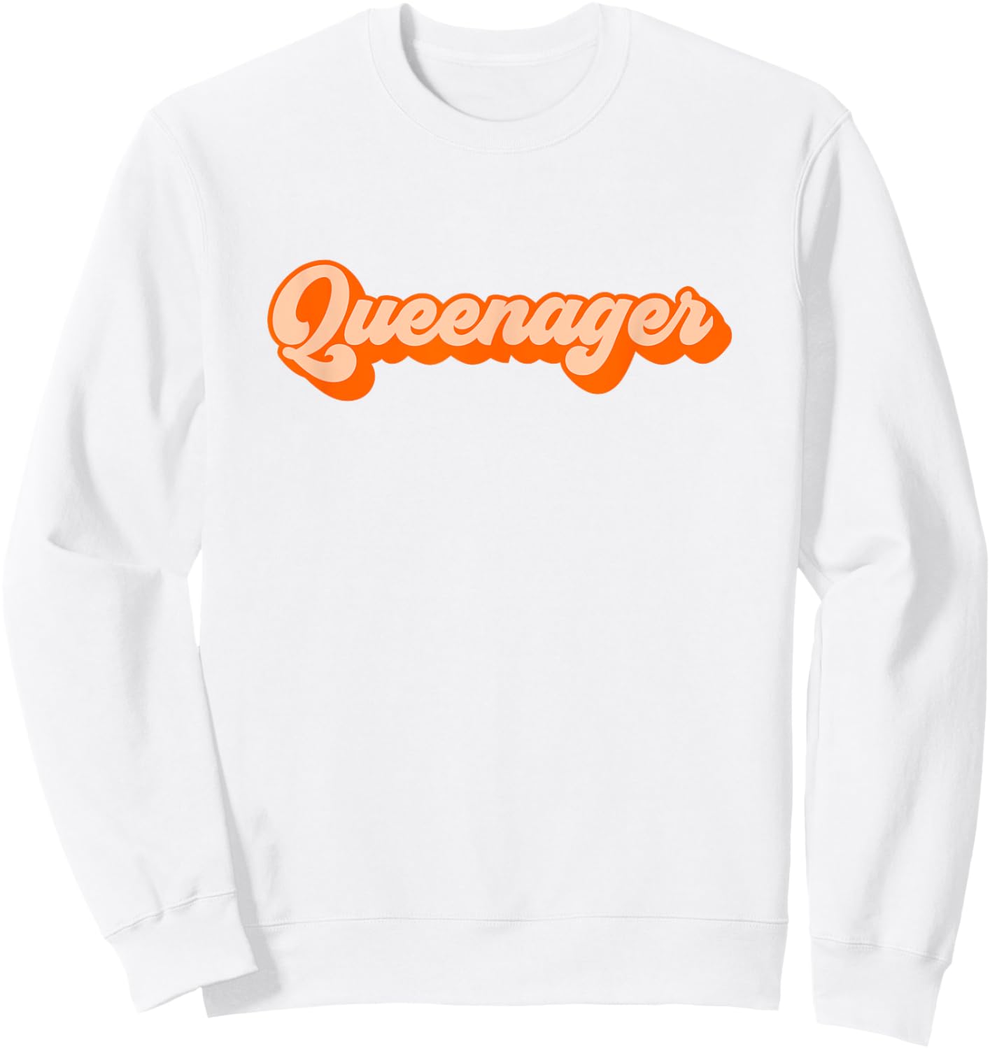 Queenager Sweatshirt - Sweatshirt | White