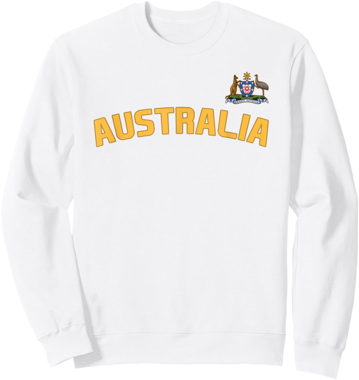 Australia Flag Australian Pride International Country Sweatshirt - Sweatshirt | White