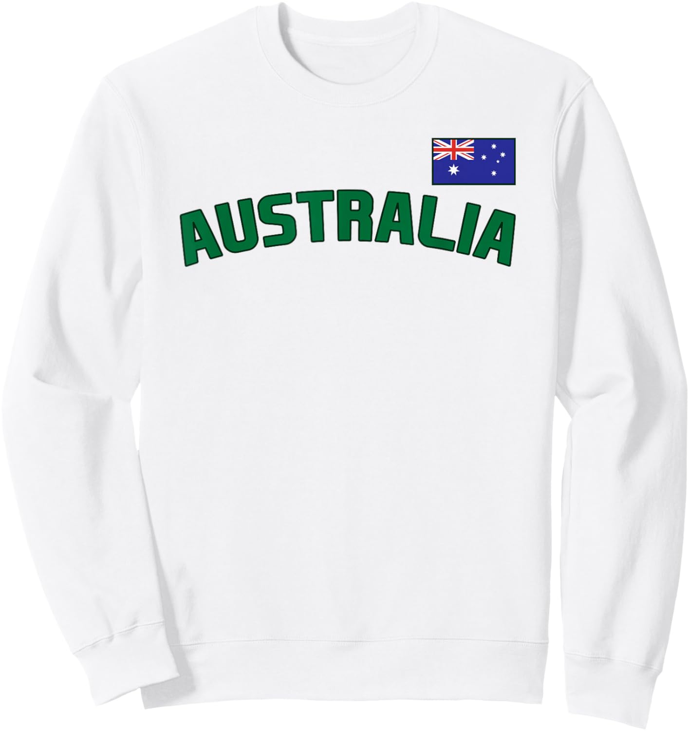 Australia Flag Australian Pride International Country Sweatshirt - Sweatshirt | White