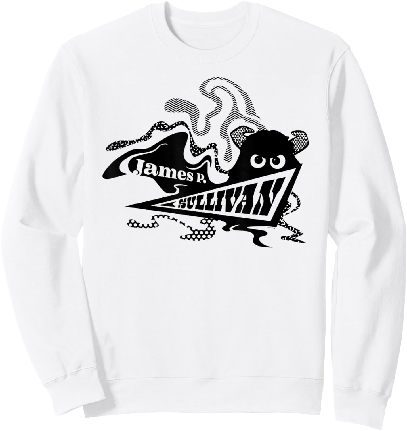 Disney PIXAR Monsters, Inc. James P. Sullivan Sweatshirt - Sweatshirt | White
