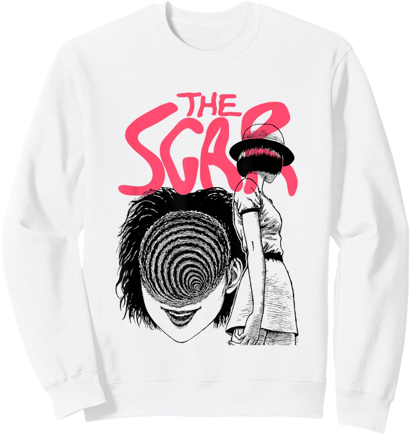 Uzumaki The Scar Sweatshirt - Sweatshirt | White