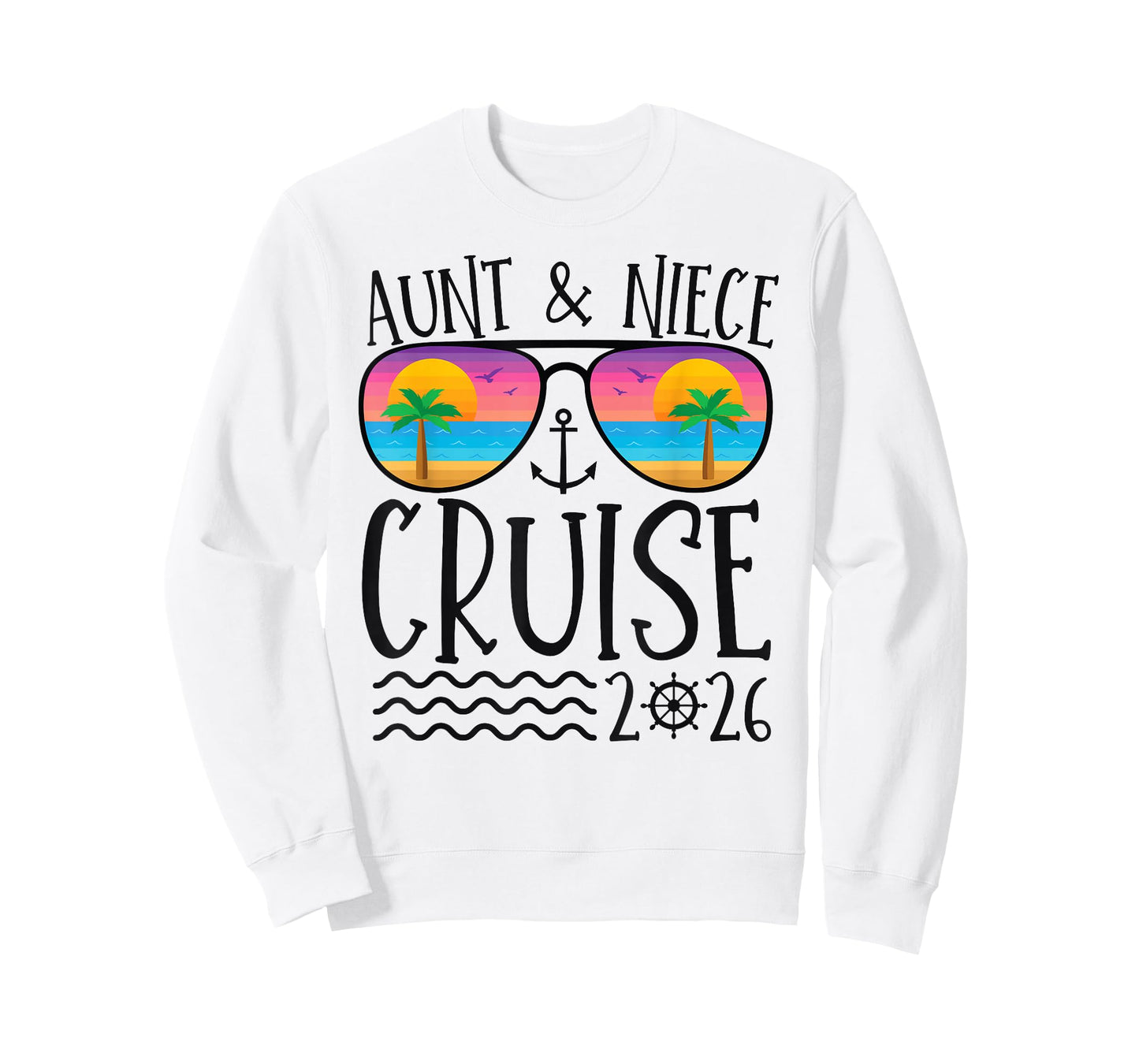 Aunt Niece Cruise Trip 2026 Summer Vacation Matching Family T-Shirt