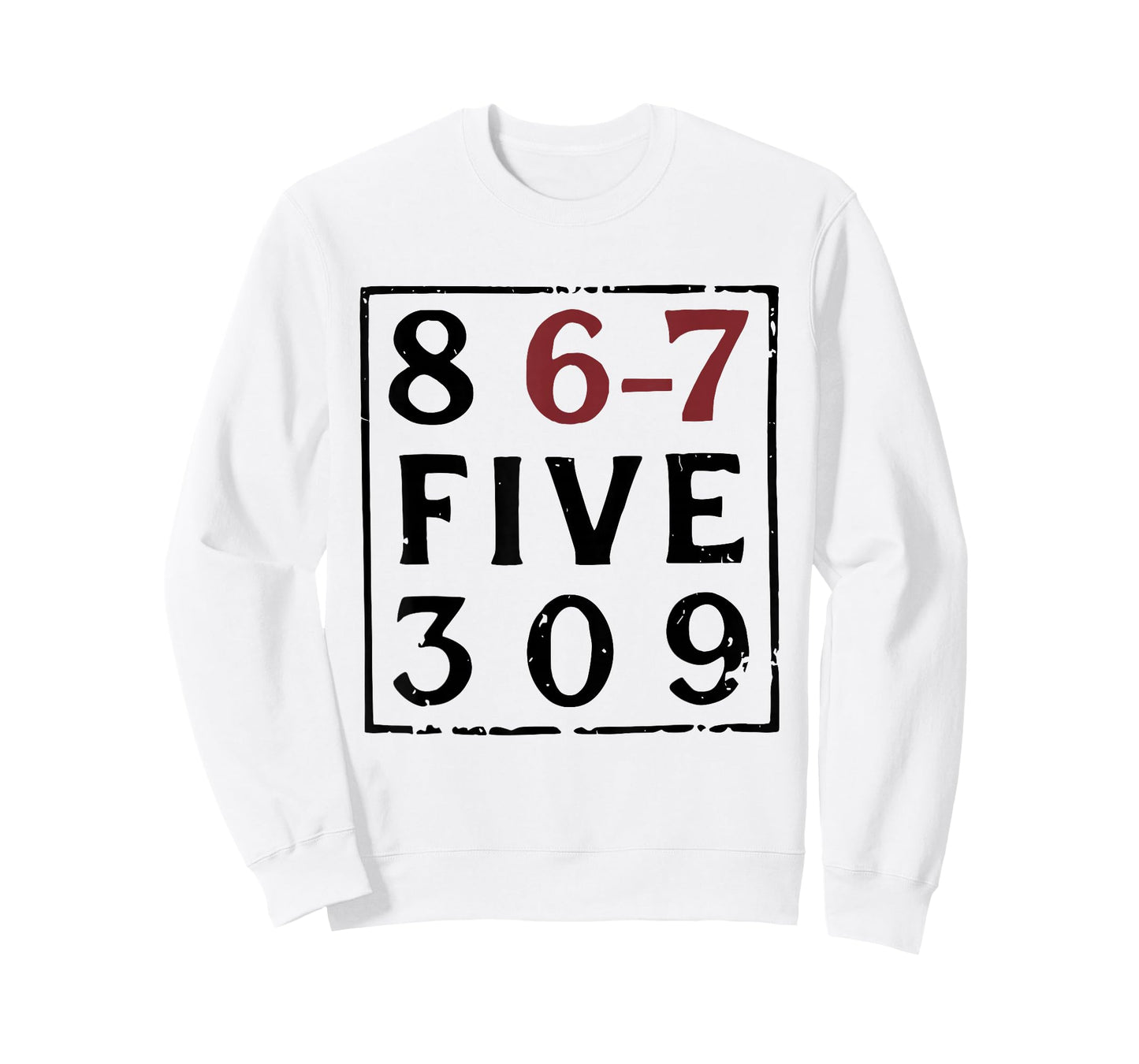 Vintage 80's Music 86-75309 Jenny 8675309 Six Seven 67 Meme T-Shirt