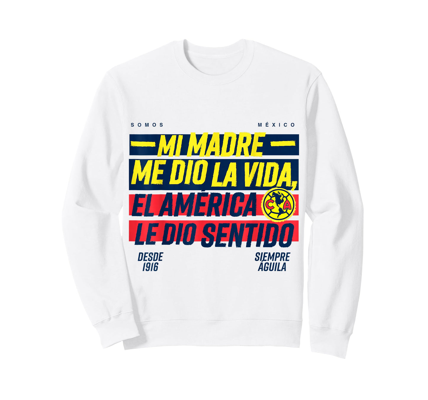 Club America — My Mother Gave Me Life Soccer Tribute T-Shirt