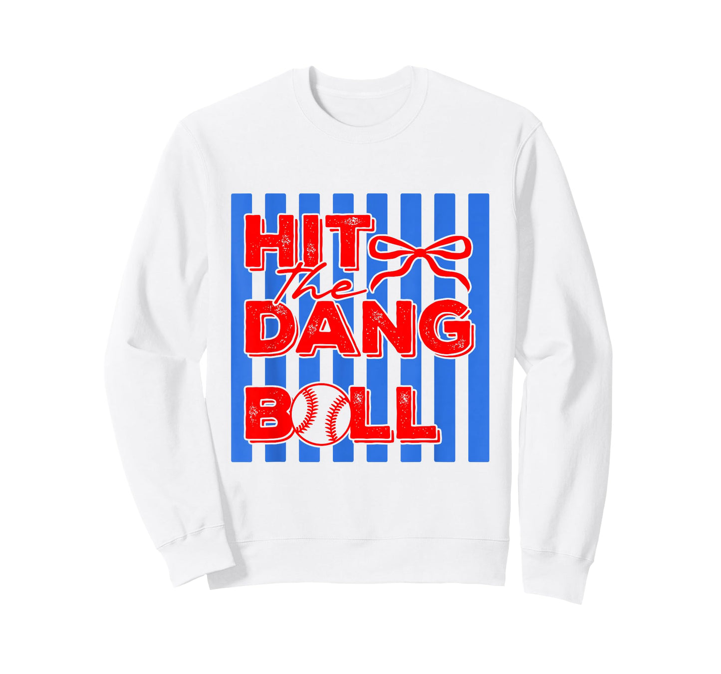 Hit The Dang Ball, Trending Baseball Apparel, Player Design T-Shirt