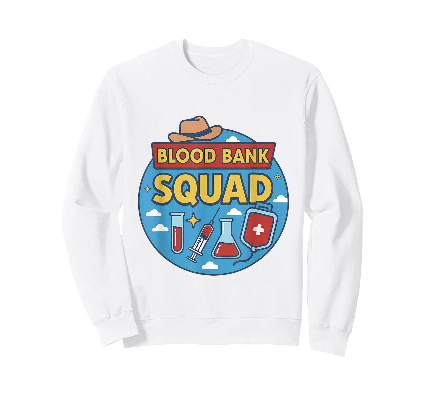 Blood Bank Squad Lab Week 2026 Scientist Apparel Chemistry T-Shirt