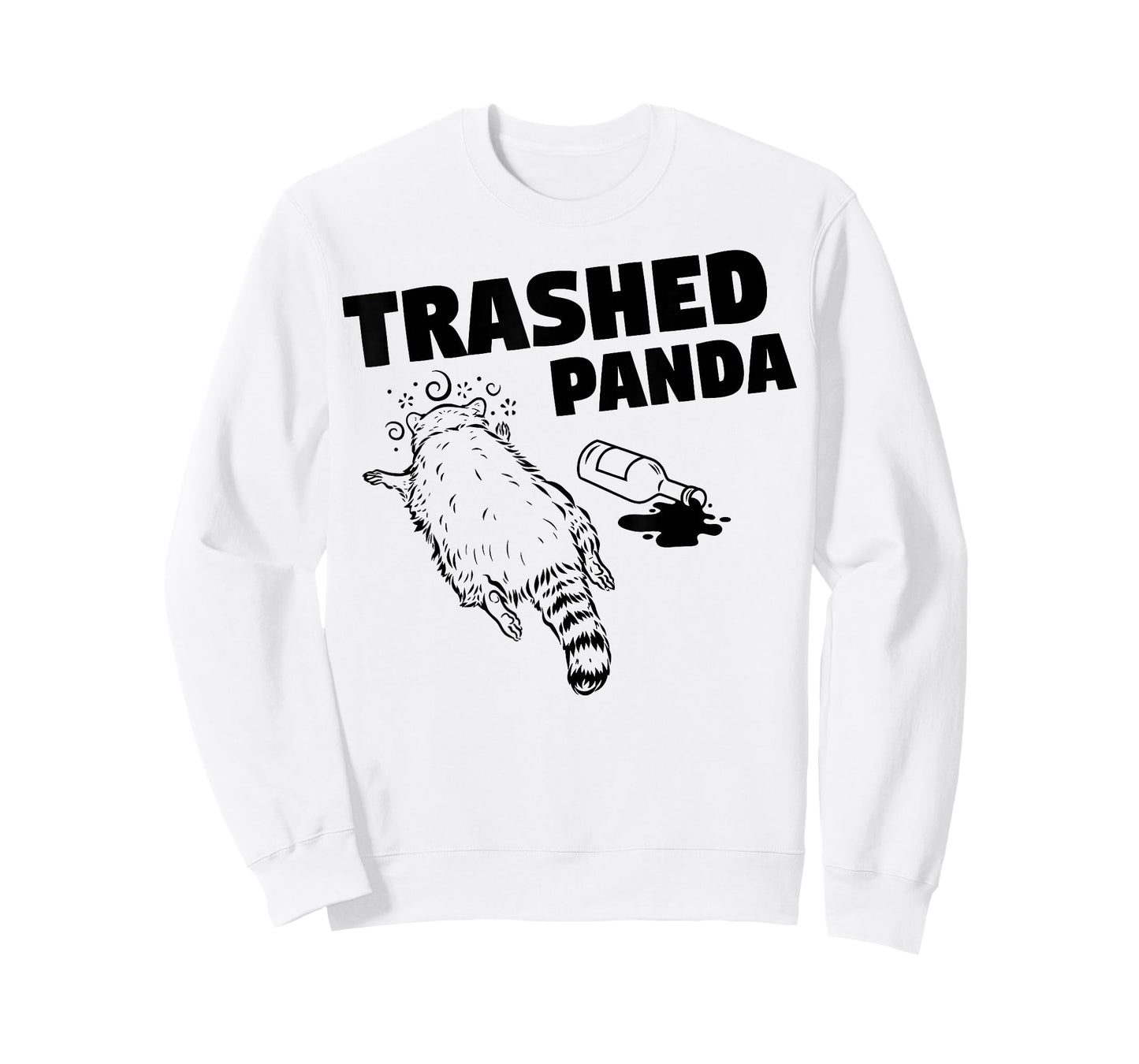 Trash Panda Drunk Racoon Funny T-Shirt