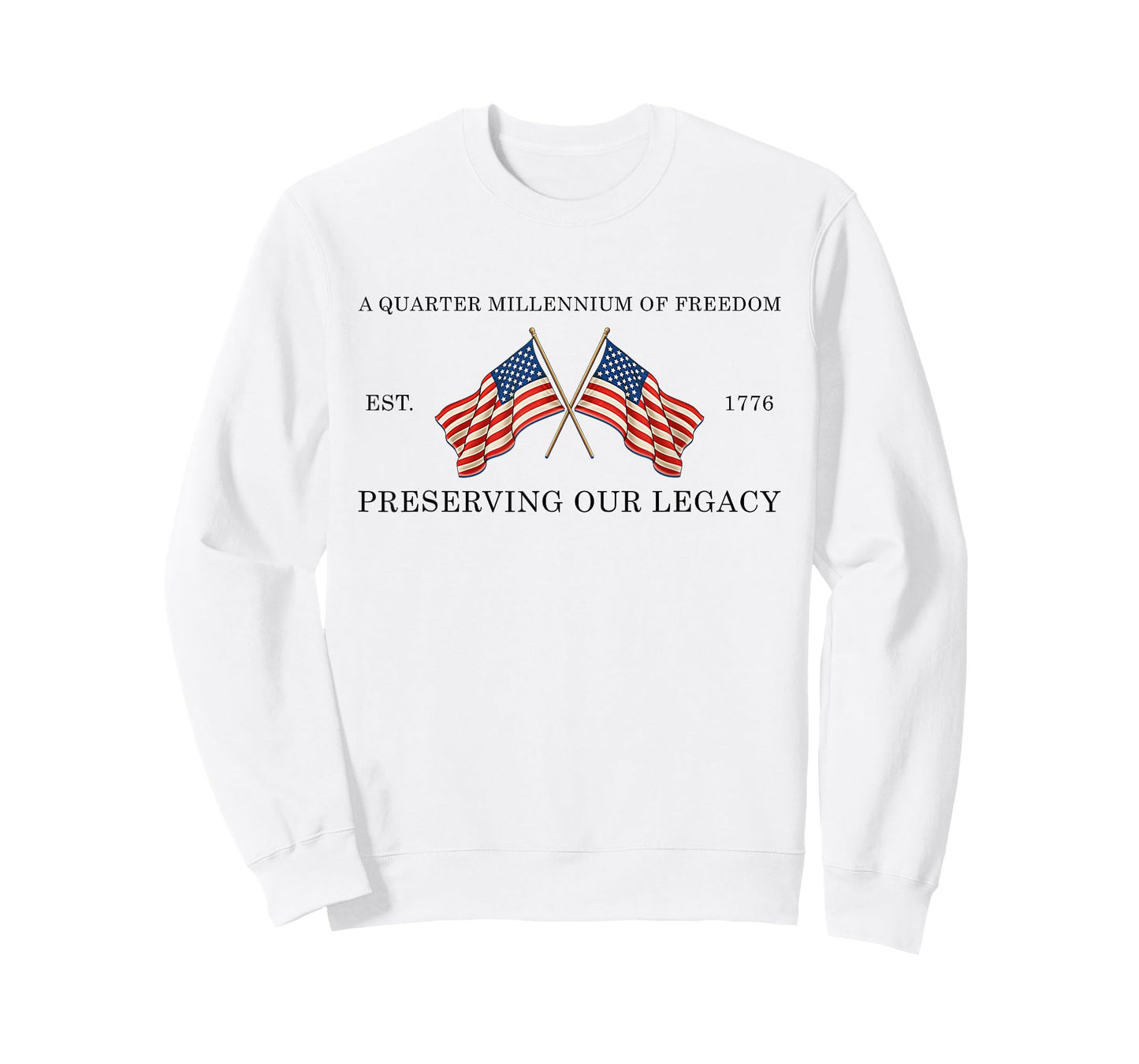 A Quarter Millennium of Freedom Patriotic USA 2026 4th July T-Shirt