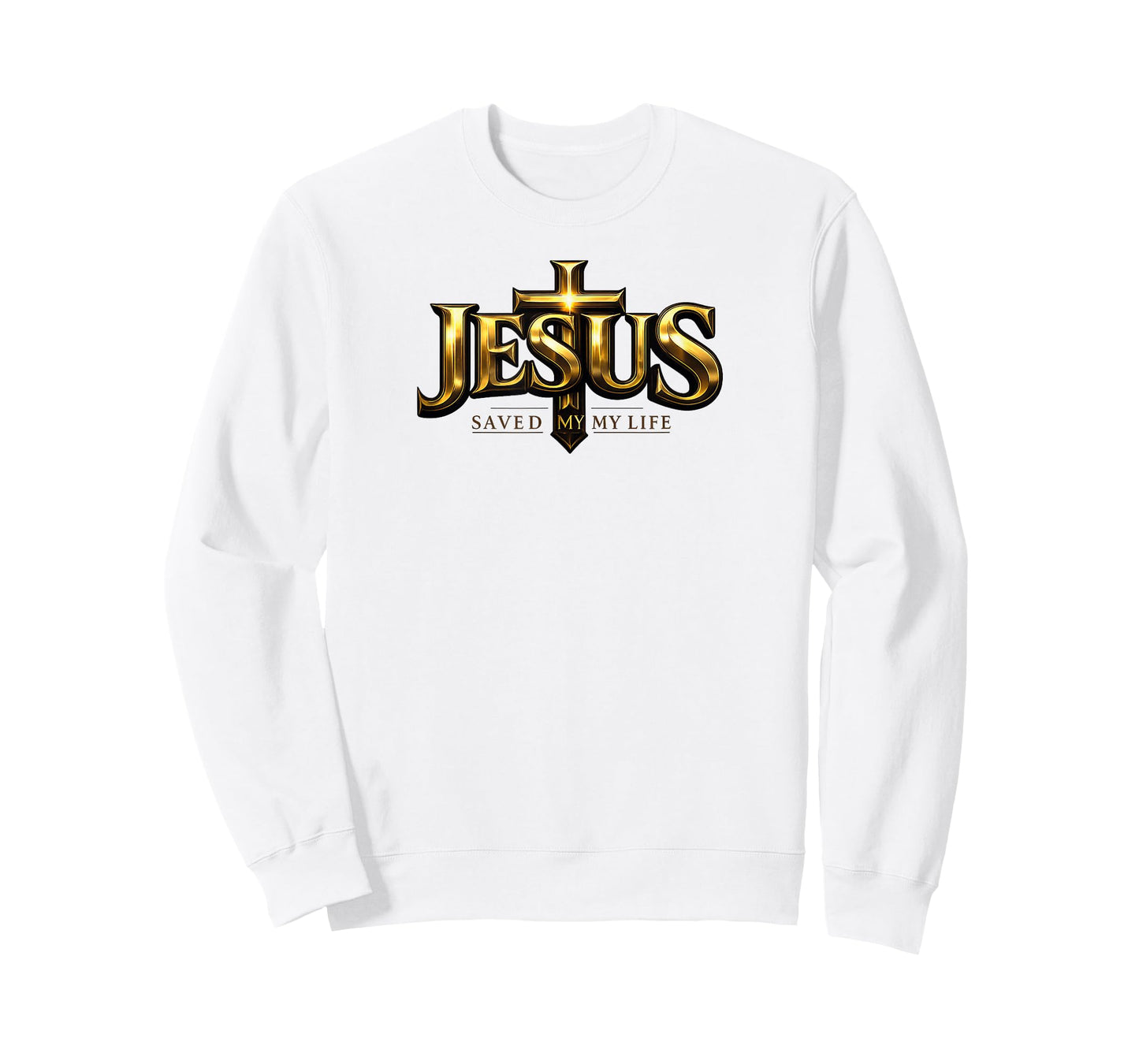 Jesus Christ Saved My Life for Women Men T-Shirt