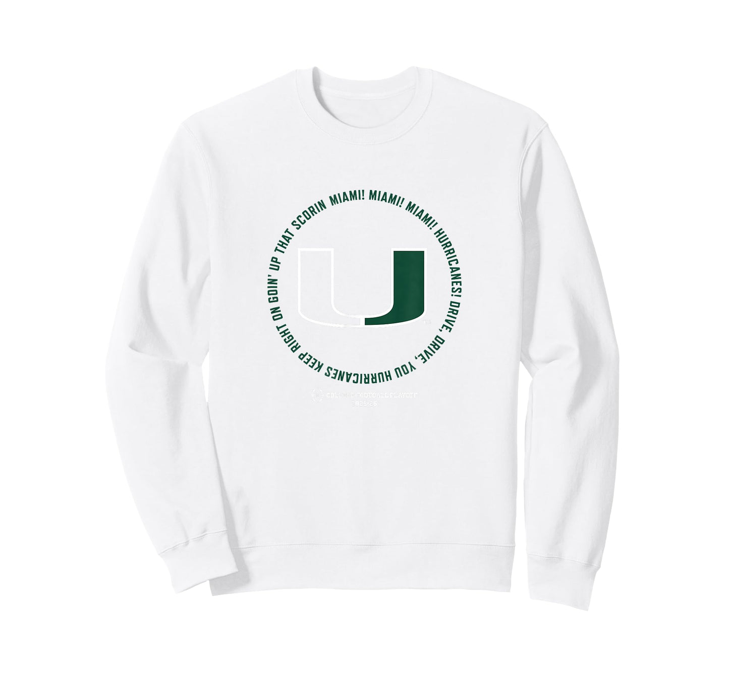 Miami Hurricanes 2025 College Football Playoff Fight Song T-Shirt