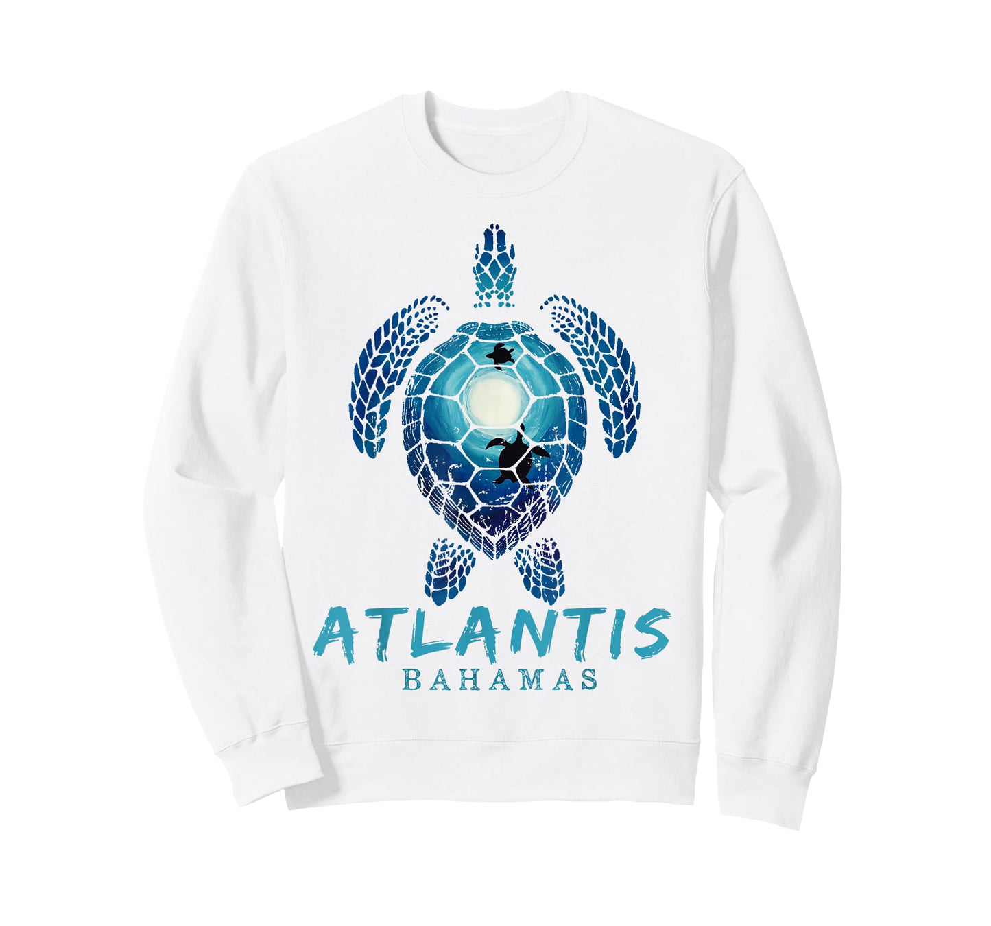 Atlantis Bahamas Sea Turtle Beach Lover Ocean Animals T-Shirt