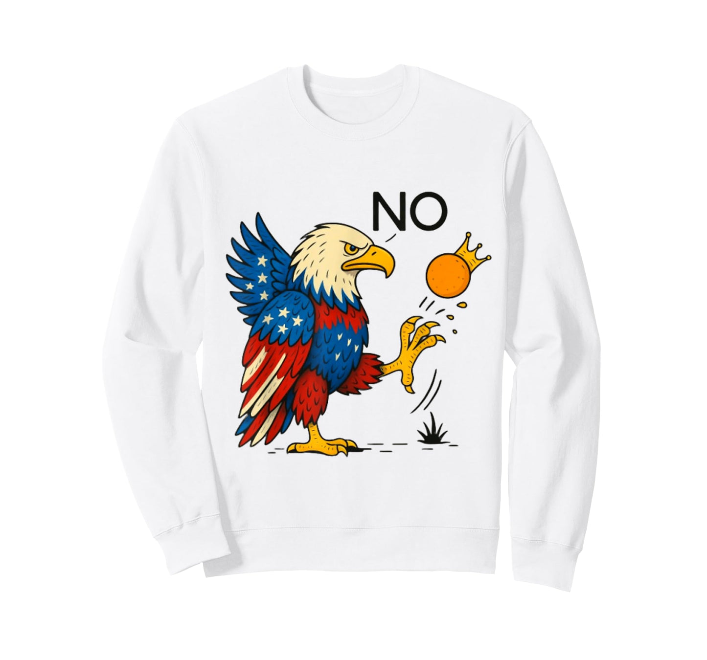 Funny No Kings In America Men Women T-Shirt