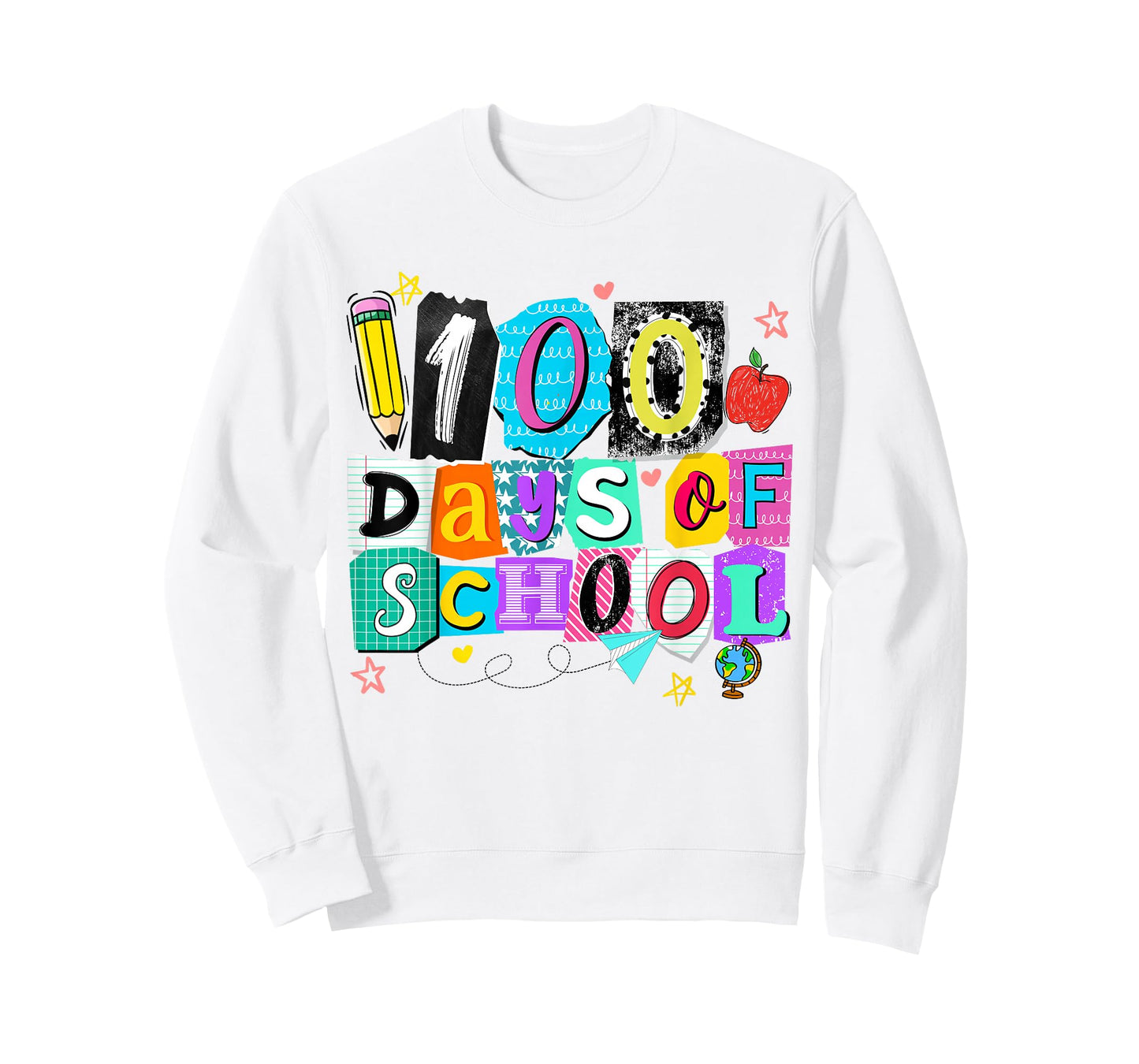 100 Days of School Teachers Kids Girls Boys Happy 100th Day T-Shirt