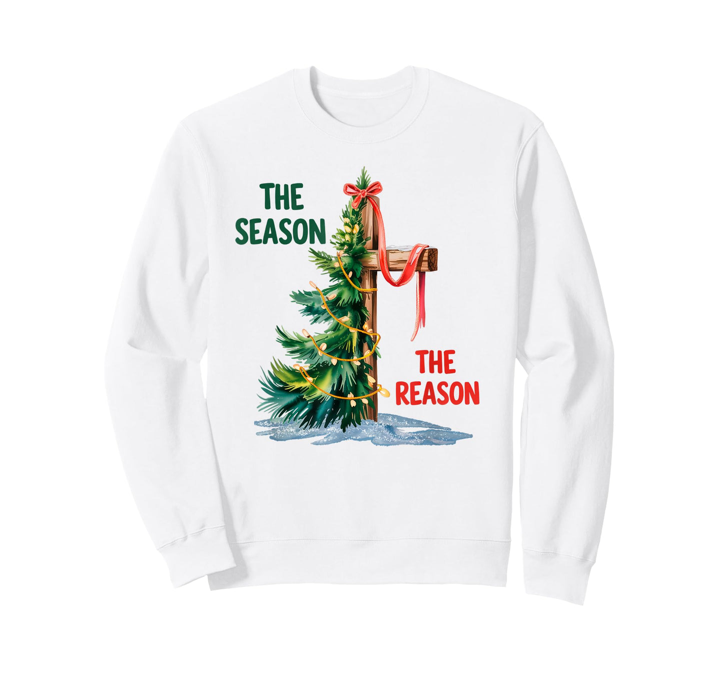 Jesus The Reason The Season Christmas Catholic Christian T-Shirt