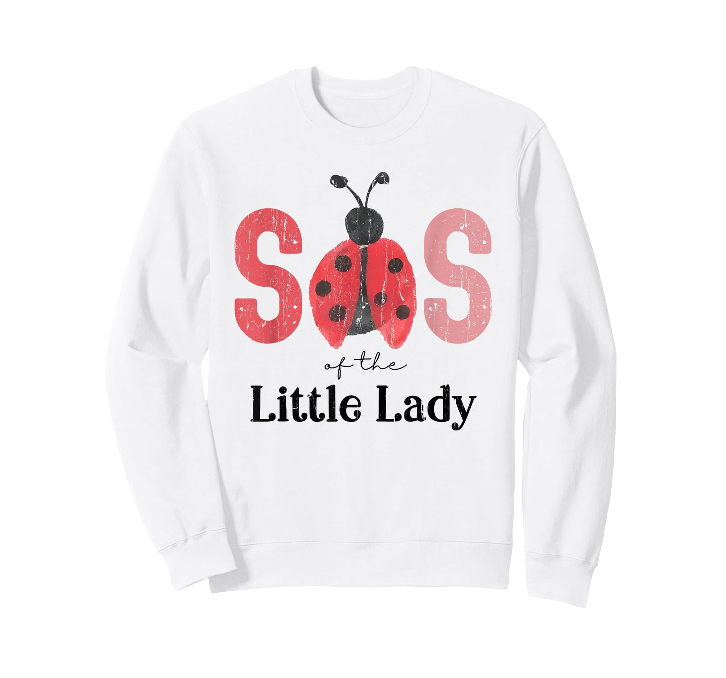 Sis of The Little Lady, Sister Ladybug First Birthday T-Shirt