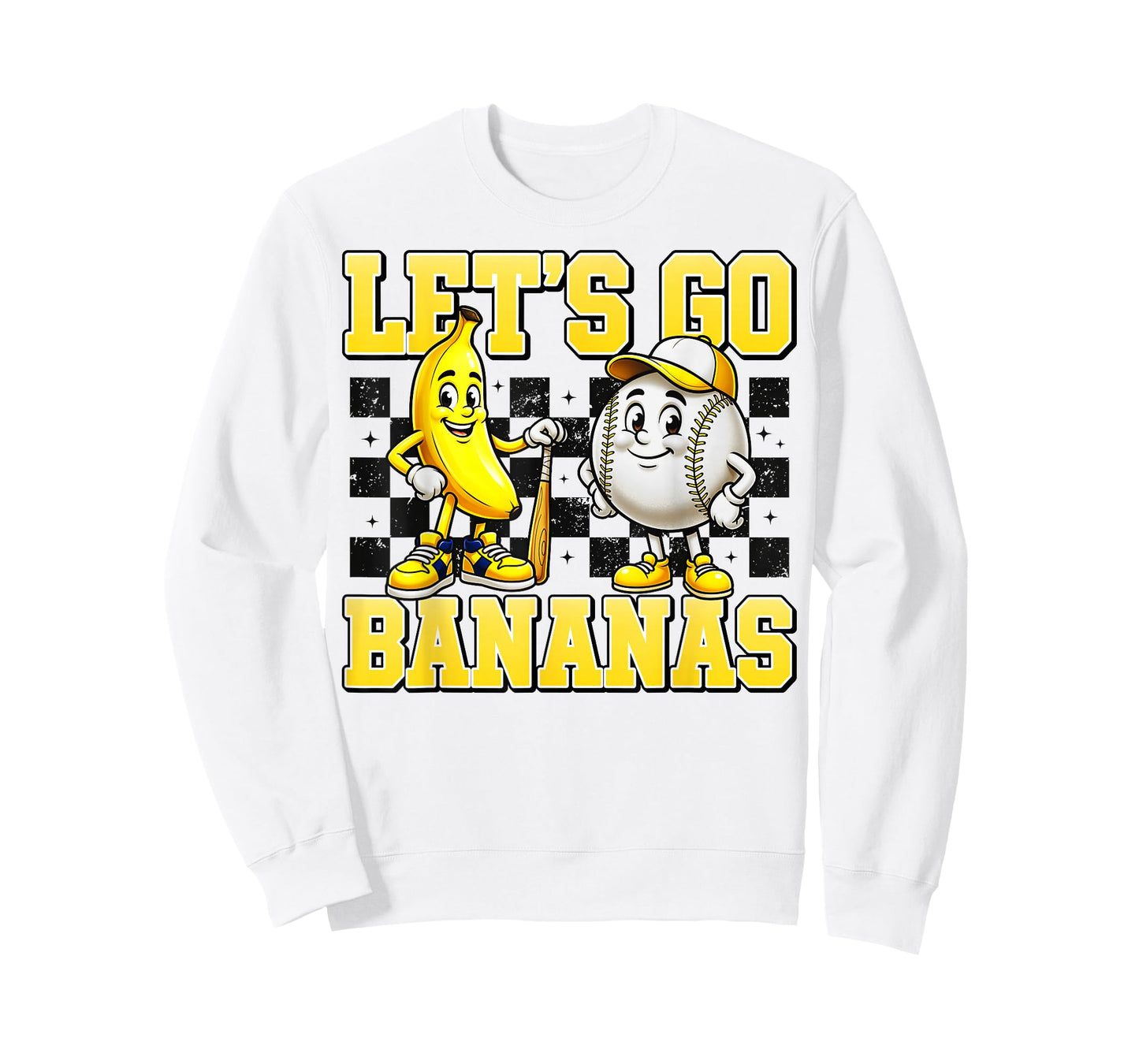 Lets Go Banana for Men Women Youth Kids Toddler Boys Girls T-Shirt