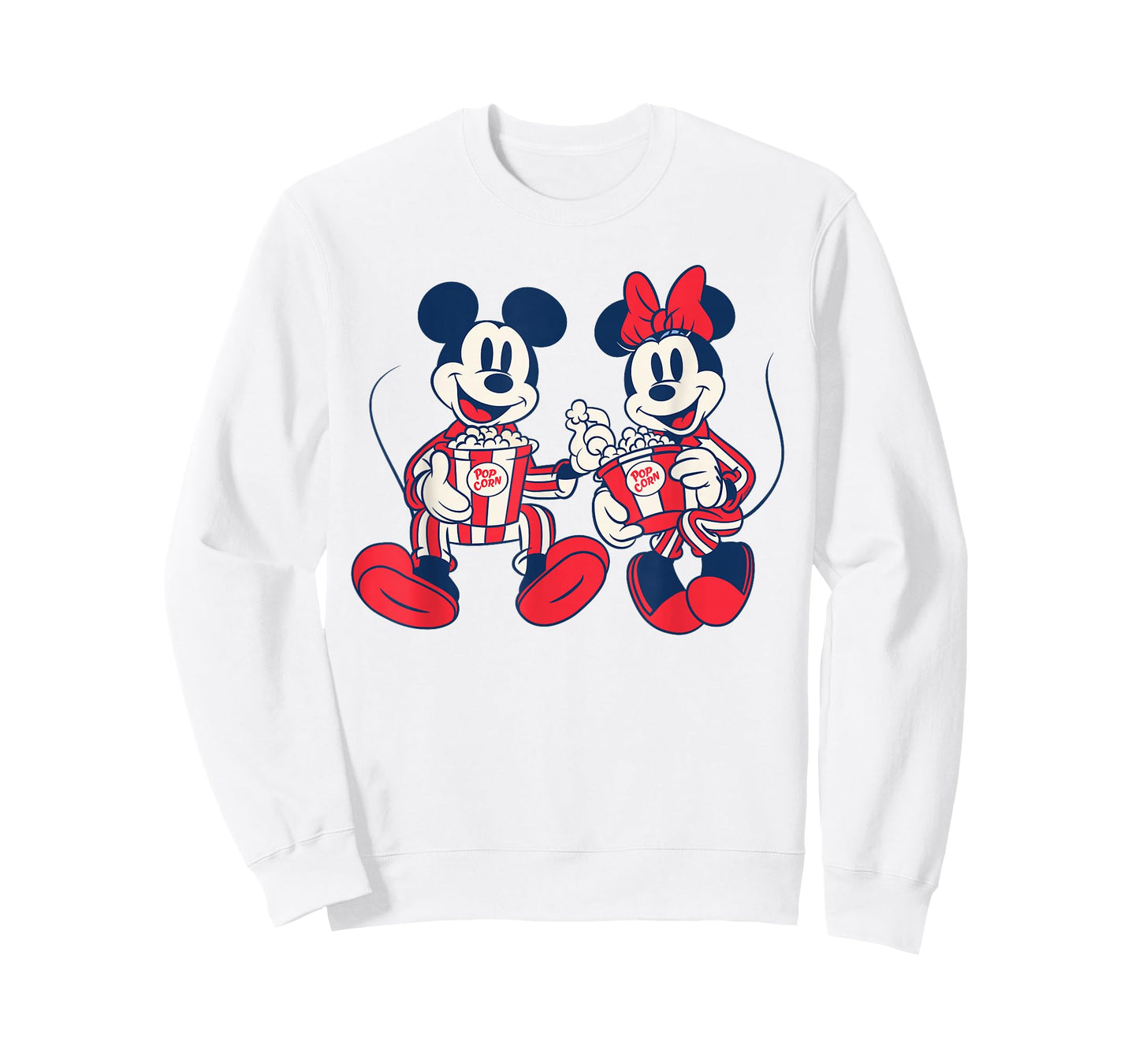 Disney Mickey & Minnie Pajamas and Popcorn Cozy PJs Night T-Shirt