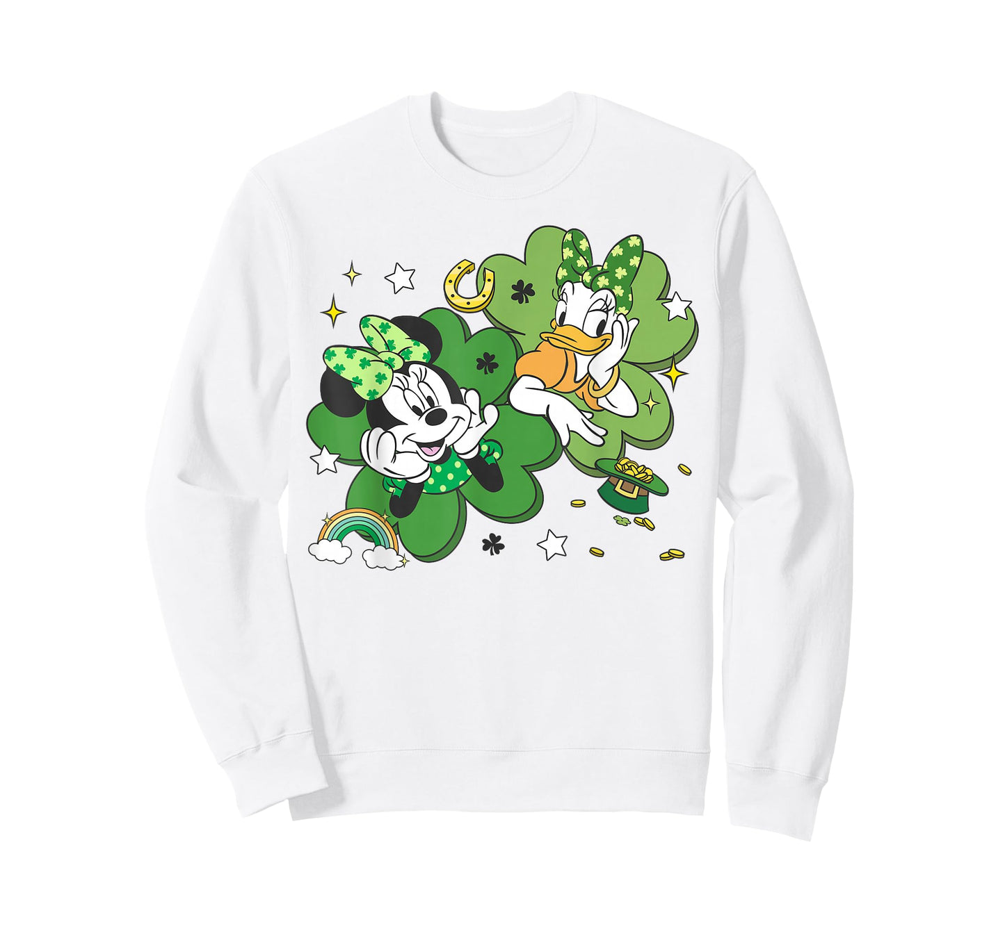 Disney Mickey and Friends St Patrick's Day Minnie Daisy Duck T-Shirt
