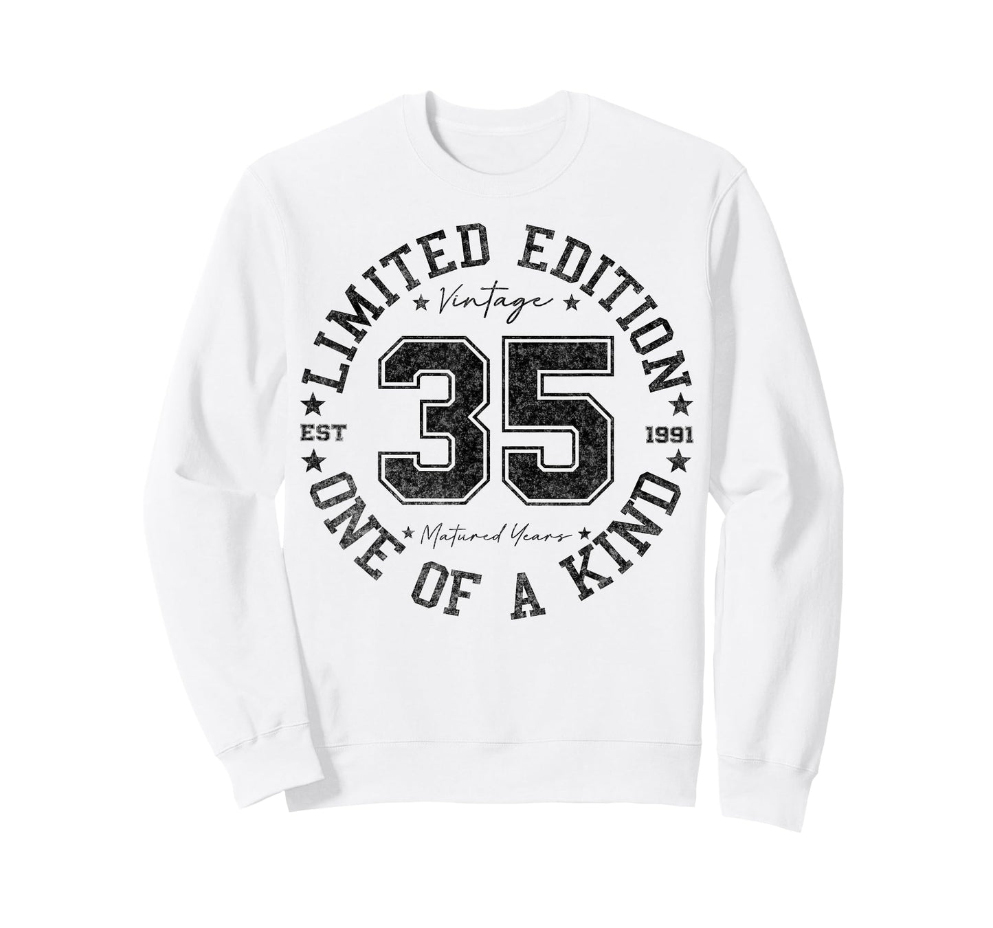 35 Year Old Gifts Vintage 1991 Limited Edition 35th Birthday T-Shirt