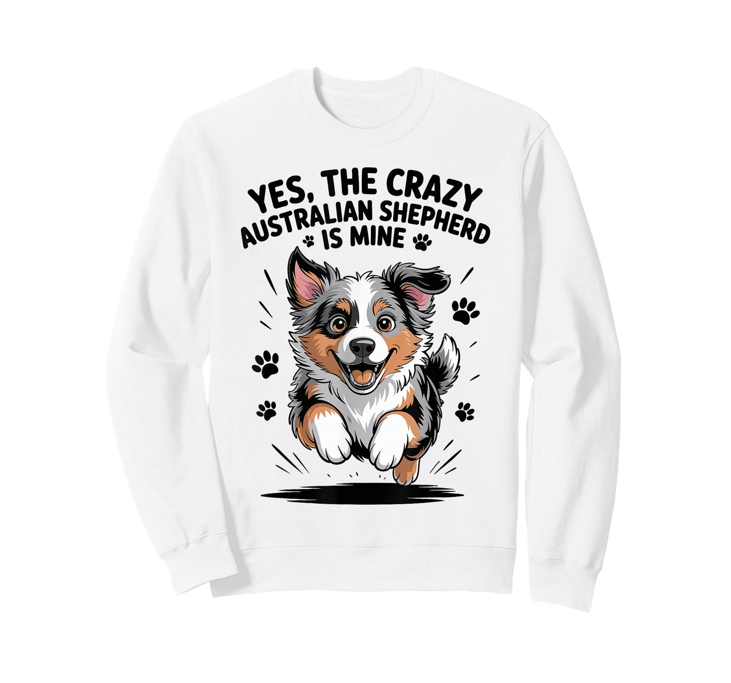 Cute Pet Dog Lover Owner Breed Funny Australian Shepherd T-Shirt