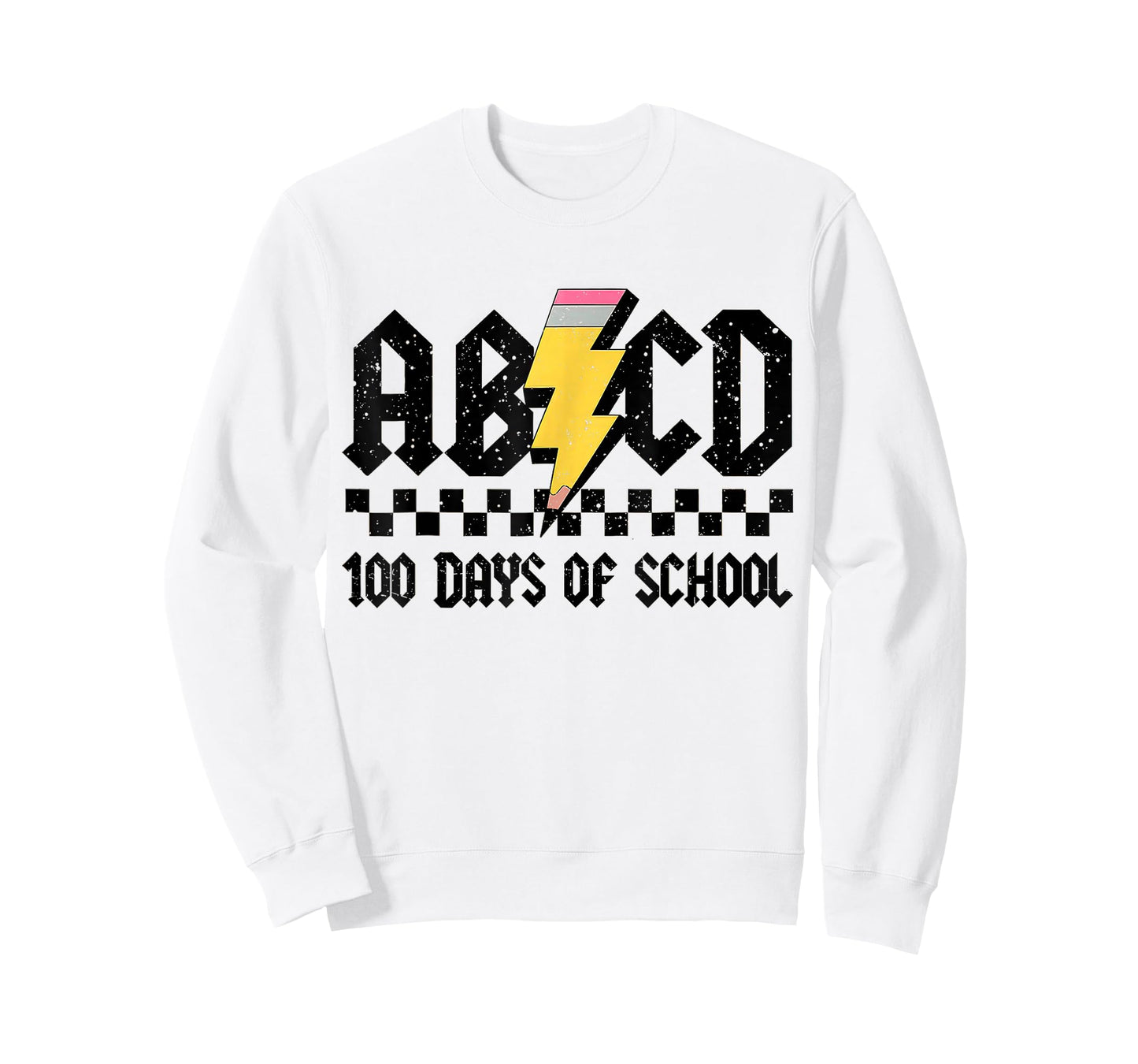 100th Day 100 Days of School ABCD Teachers Rock T-Shirt