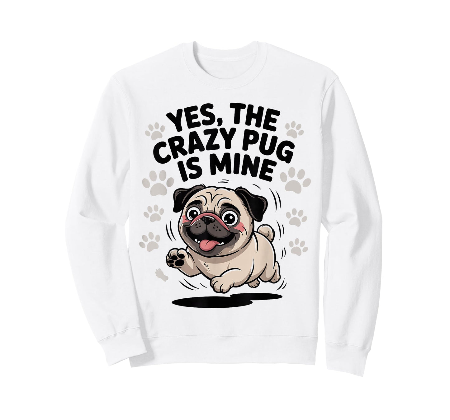 Cute Wrinkly Companion Dog Owner Small Pet Breed Funny Pug T-Shirt