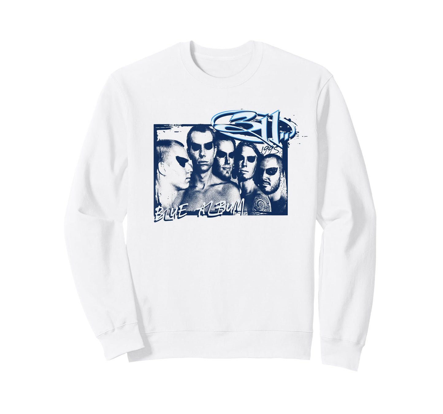Official 311 Blue Album T-Shirt