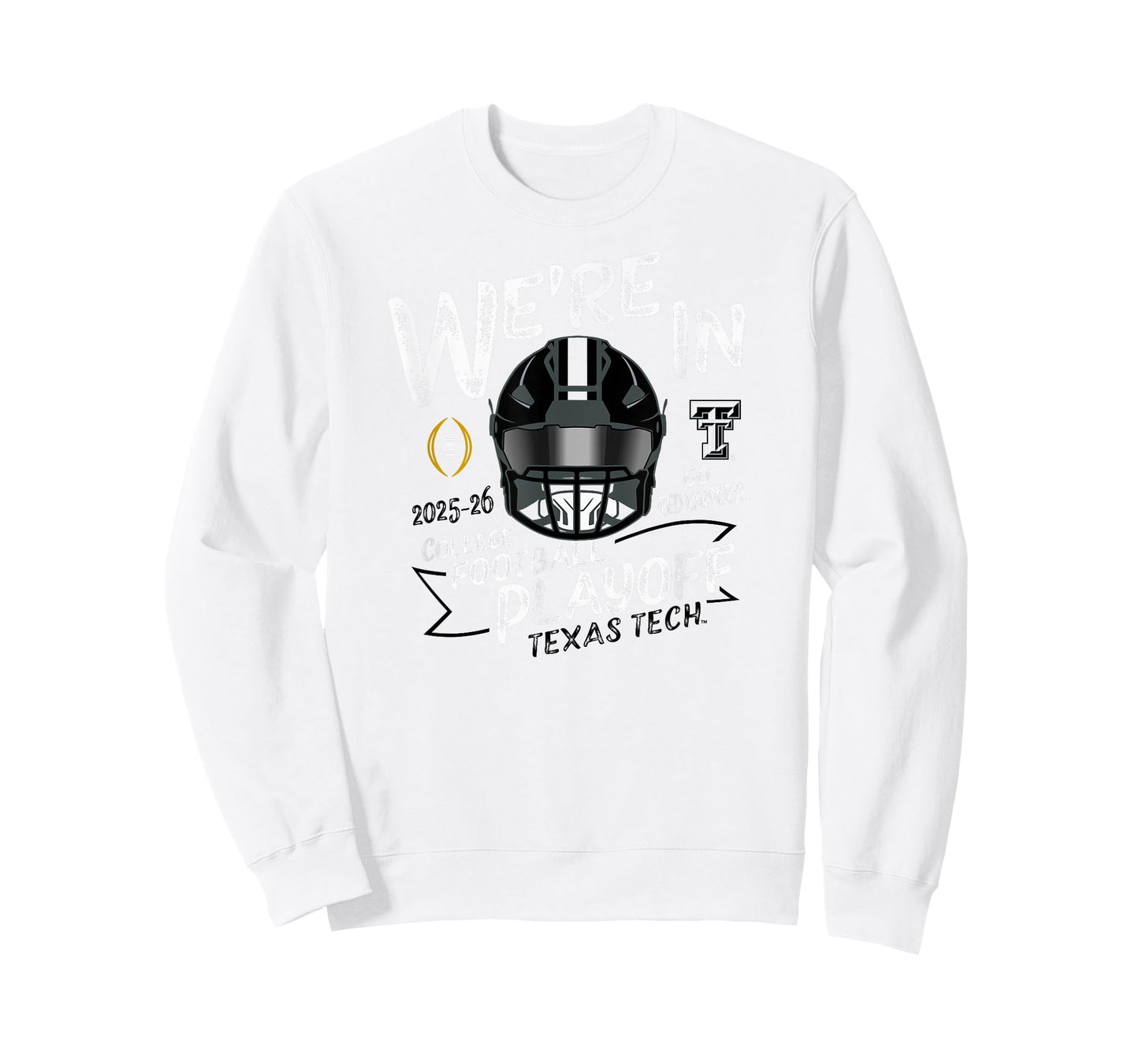 Texas Tech Red Raiders College Football Playoff 2025-26 Red T-Shirt