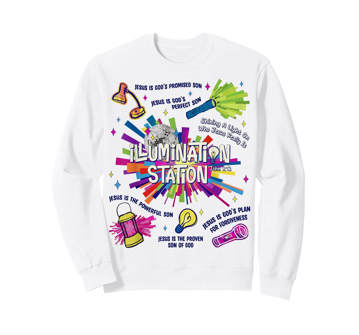 Illumination Station VBS 2026 Bible School Christian Lights T-Shirt