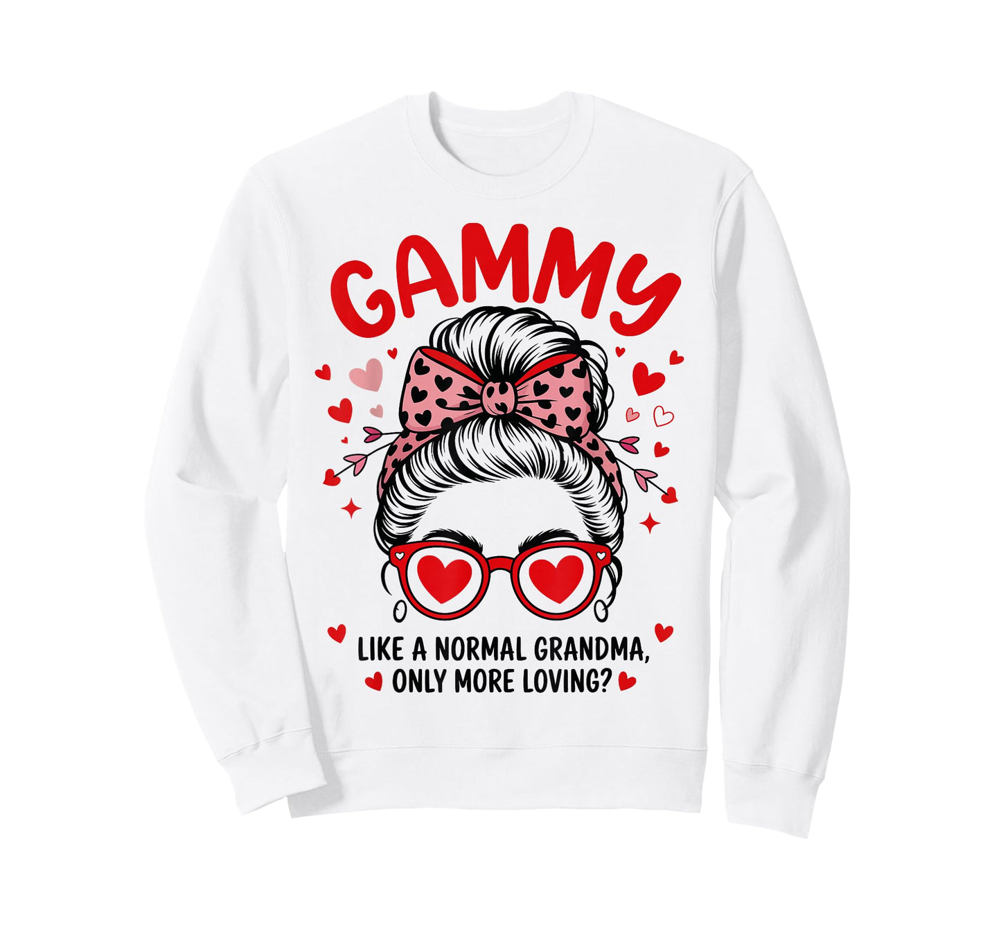 Gammy Valentine Quote for Loving Grandma with Cute Bow T-Shirt