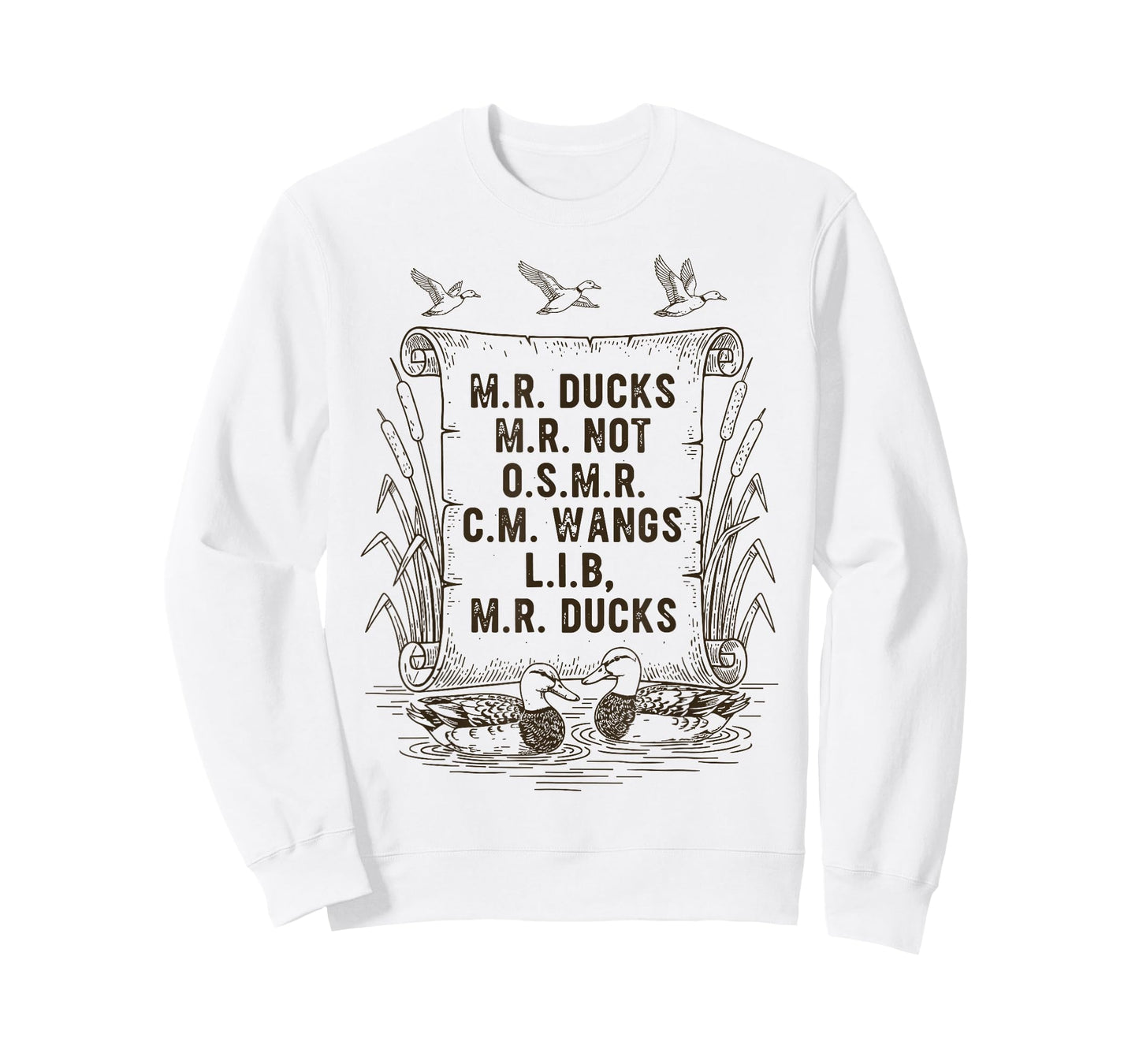 M R Ducks M R Not O S M R CM Wangs Lib M R Ducks T-Shirt