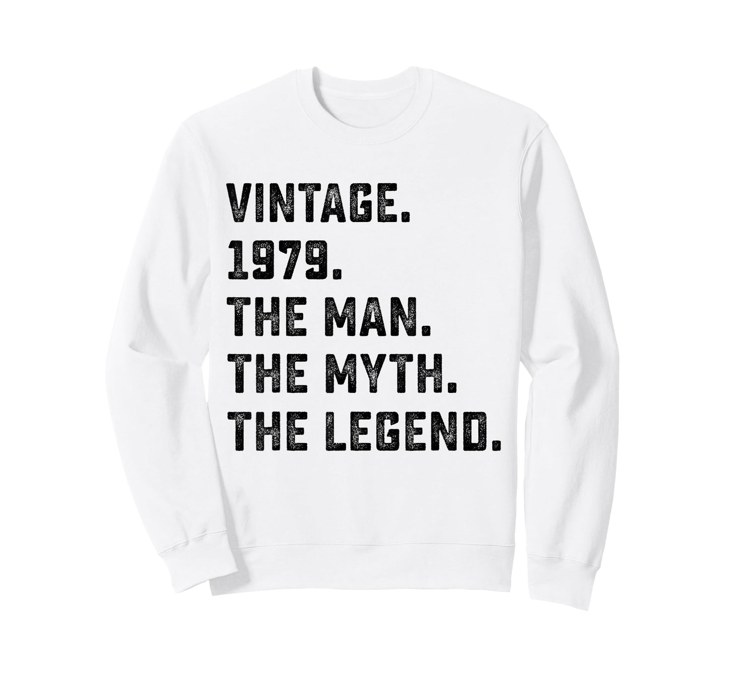 47th Birthday Gift Man Myth Legend Born in 1979 47 Yrs Old T-Shirt