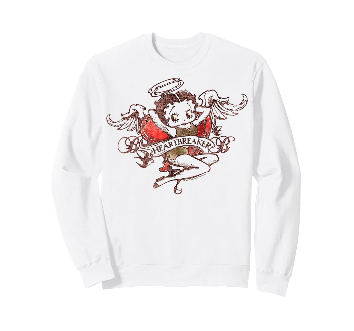 Betty Boop Betty Heartbreaker Angel T-Shirt