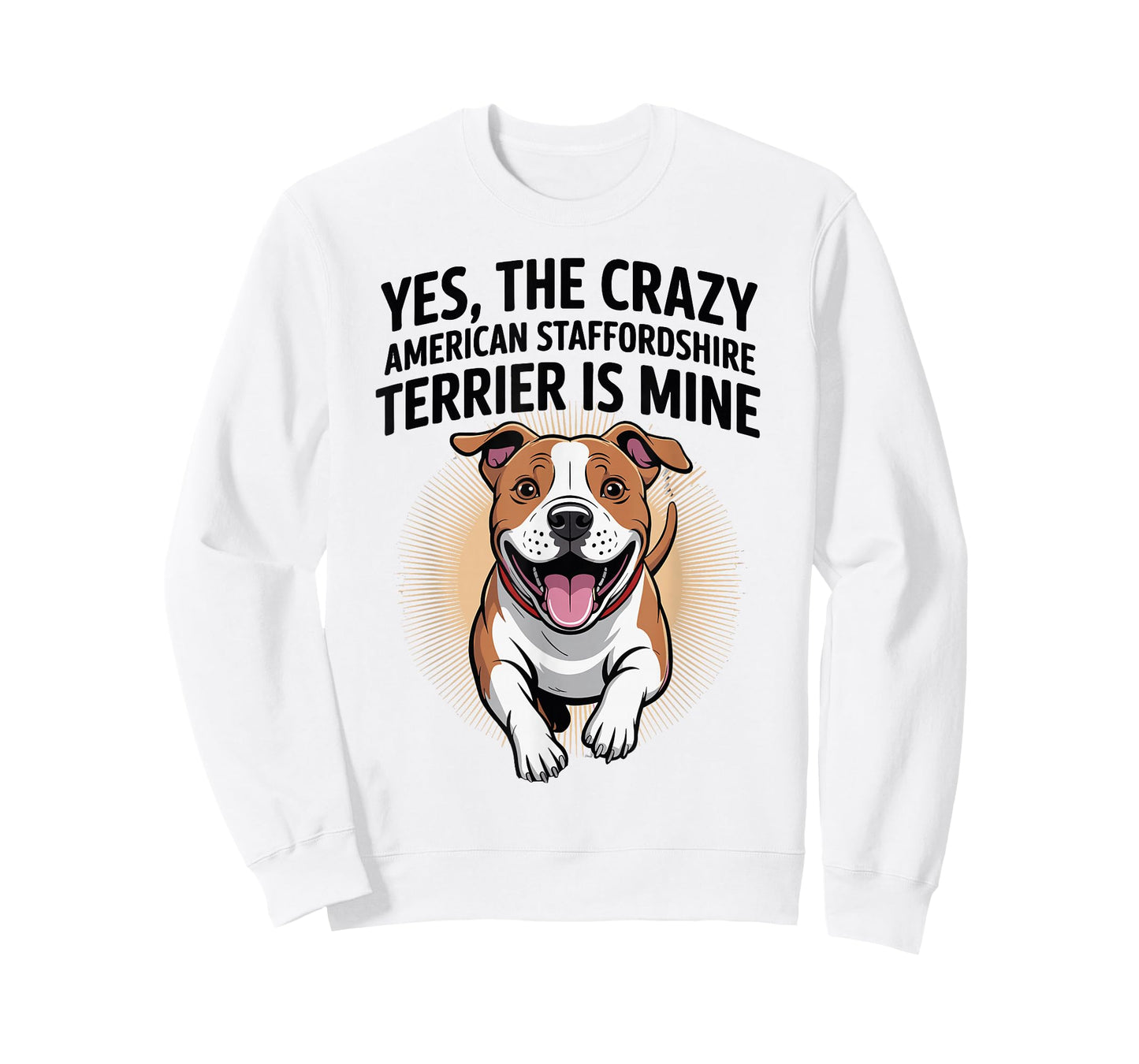 Amstaff Pet Dog Lover Funny American Staffordshire Terrier T-Shirt